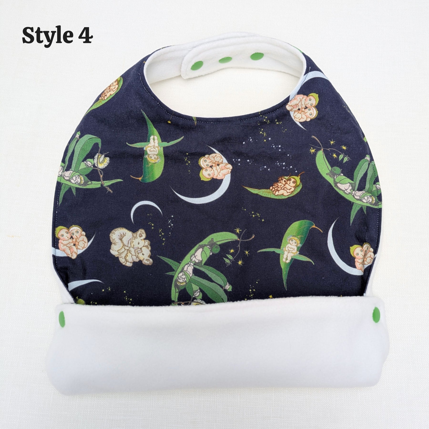Handmade Foodie Bibs | Food Catching Design | sized 0-12y
