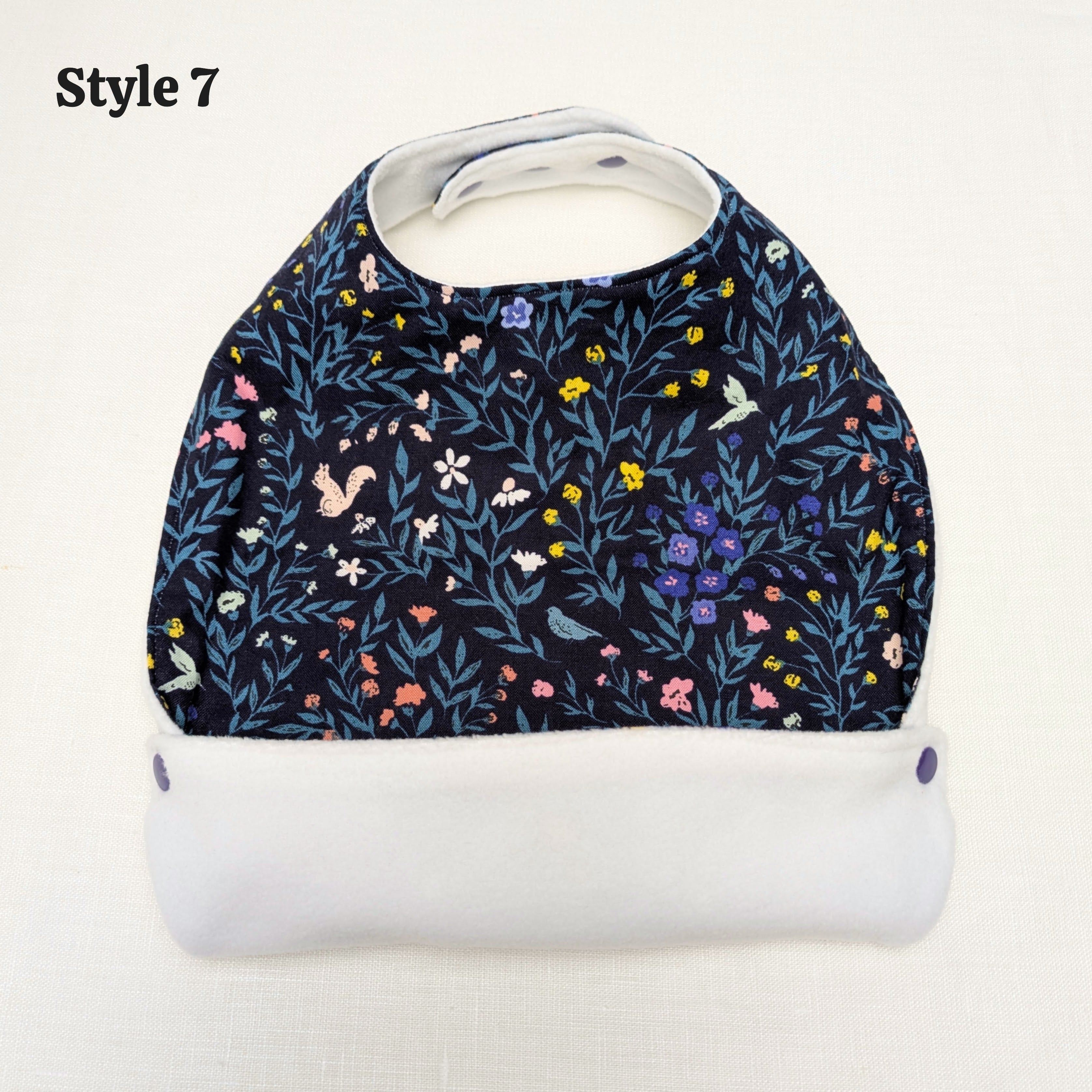 Handmade Foodie Bibs | Food Catching Design | sized 0-12y