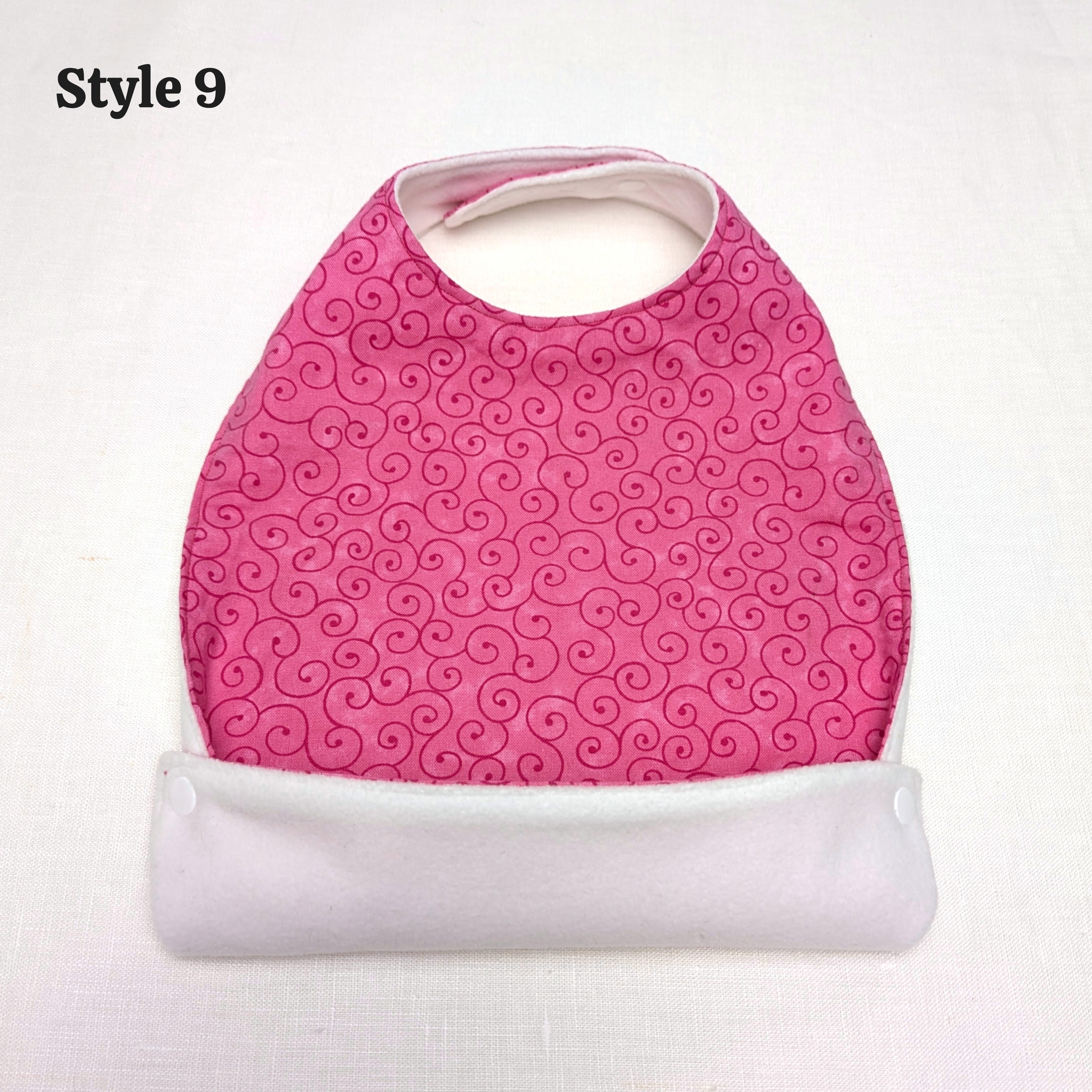 Handmade Foodie Bibs | Food Catching Design | sized 0-12y