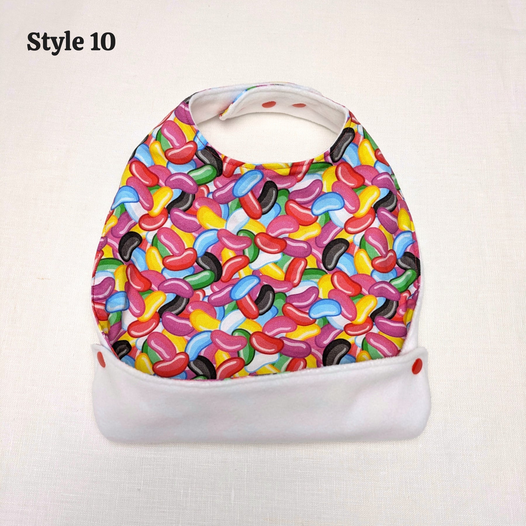 Handmade Foodie Bibs | Food Catching Design | sized 0-12y