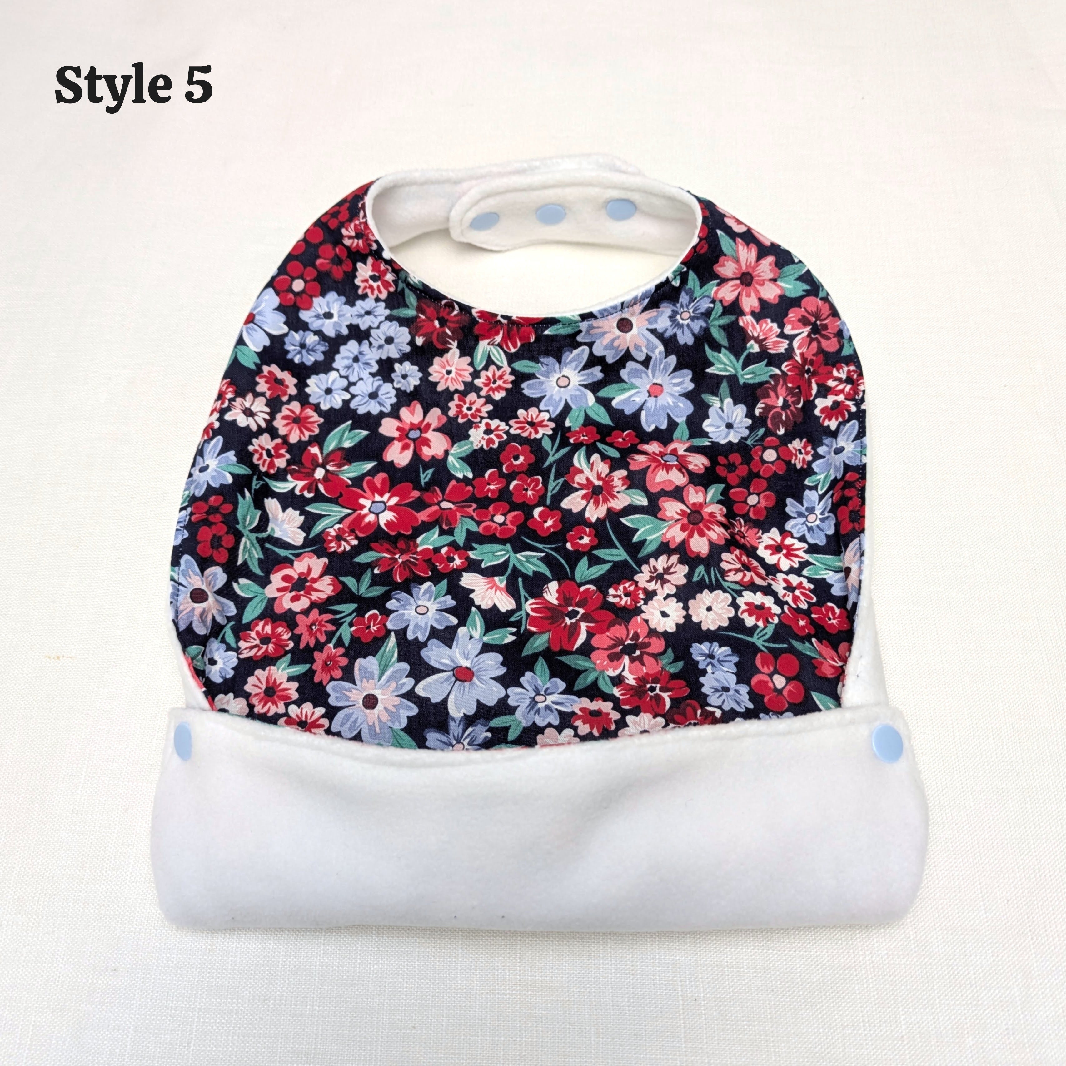 Handmade Foodie Bibs | Food Catching Design | sized 0-12y