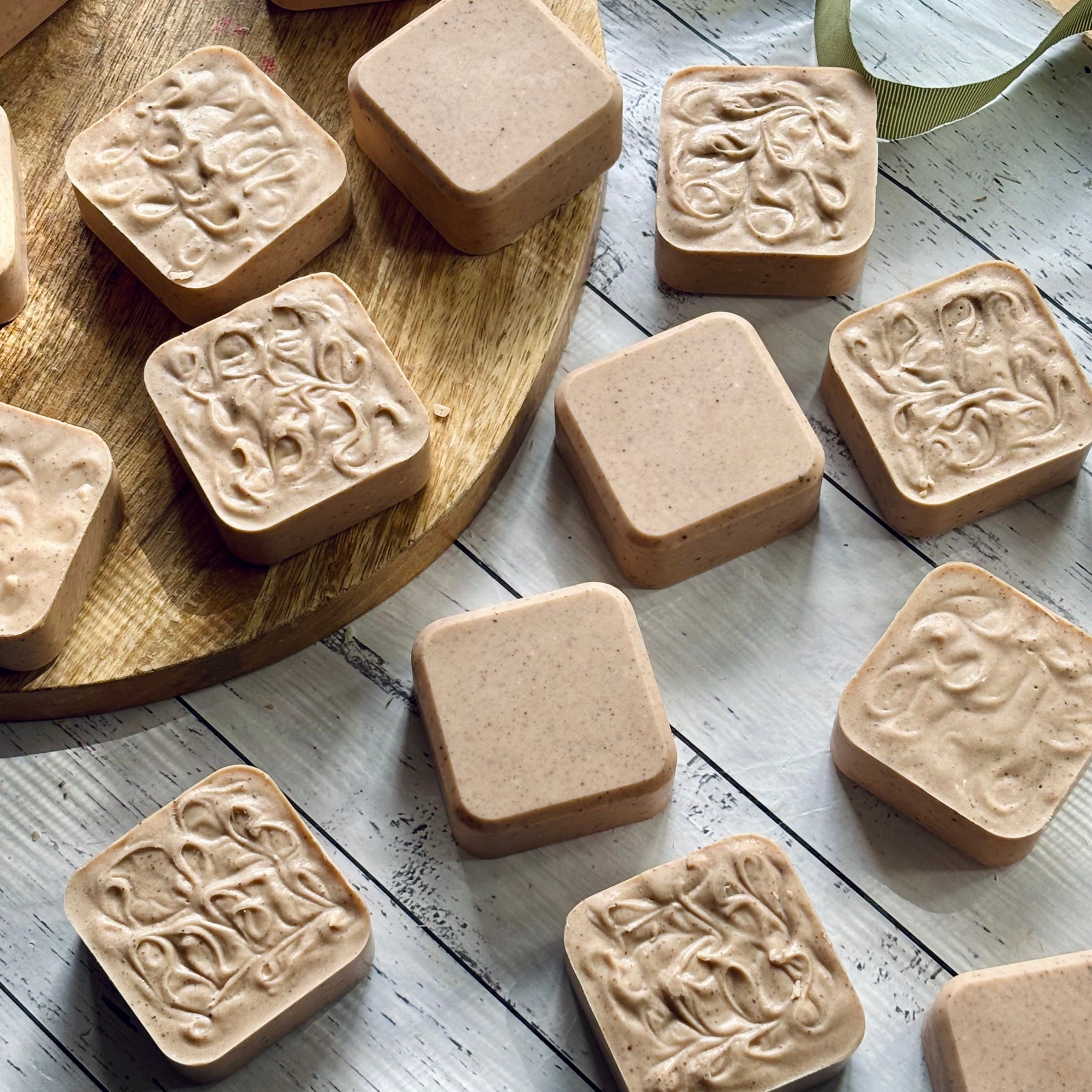 Red Clay Heel Scrub Bar | Natural Handcrafted Soap