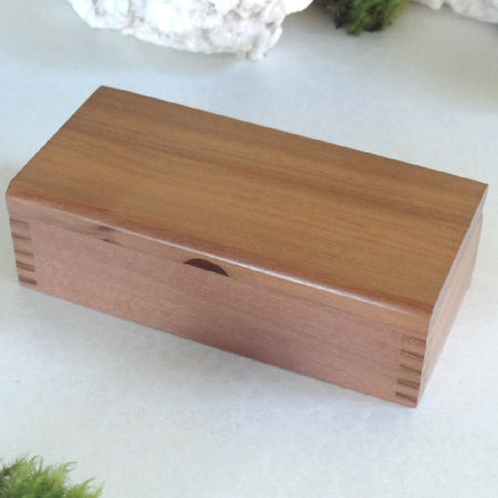 Longer Small Wooden Box- Tasmanian Myrtle & Blackwood