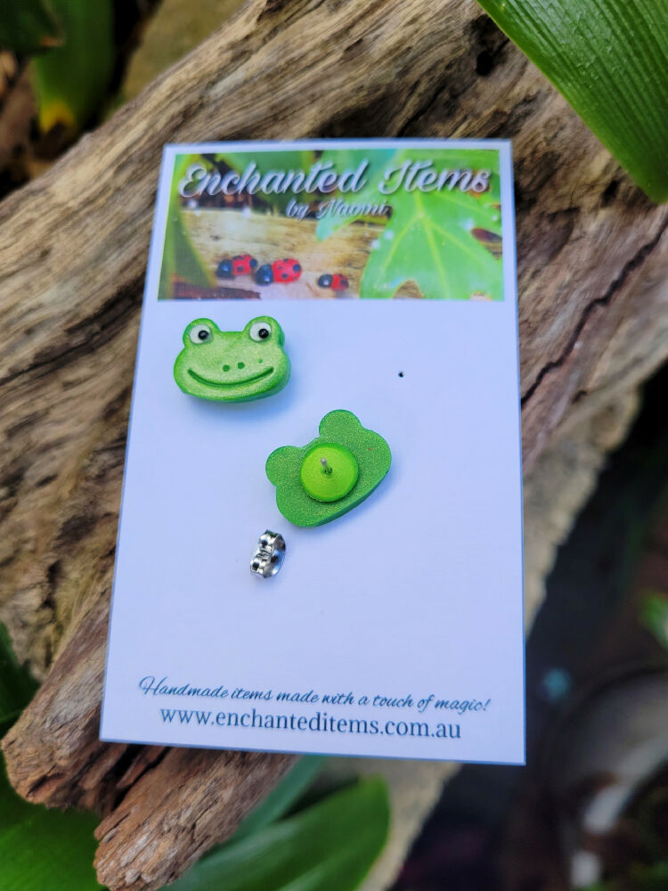 Froggy earrings