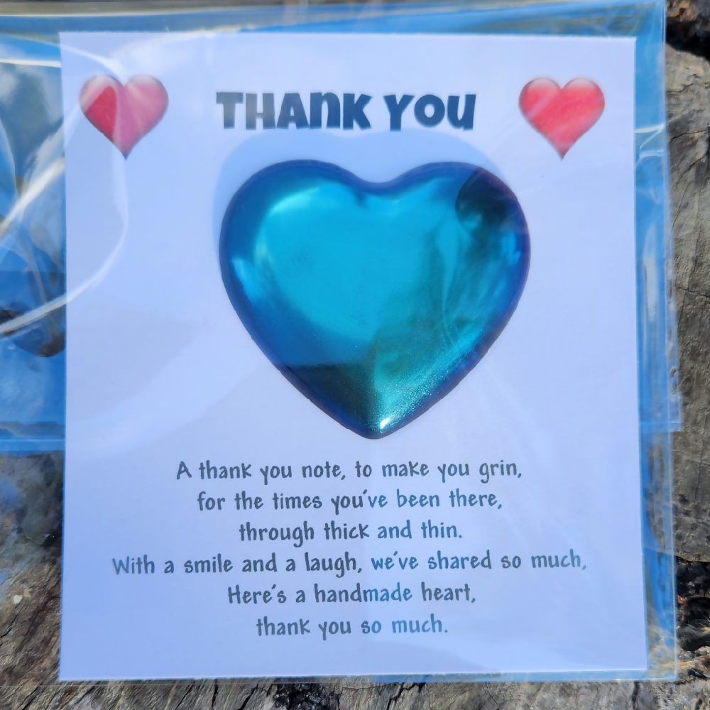 Thank You Resin Pocket Hugs: Say Thank You TODAY!