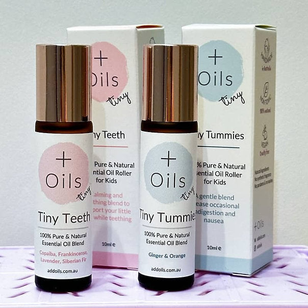 Tiny Teeth & Tummies - Essential Oil Rollers
