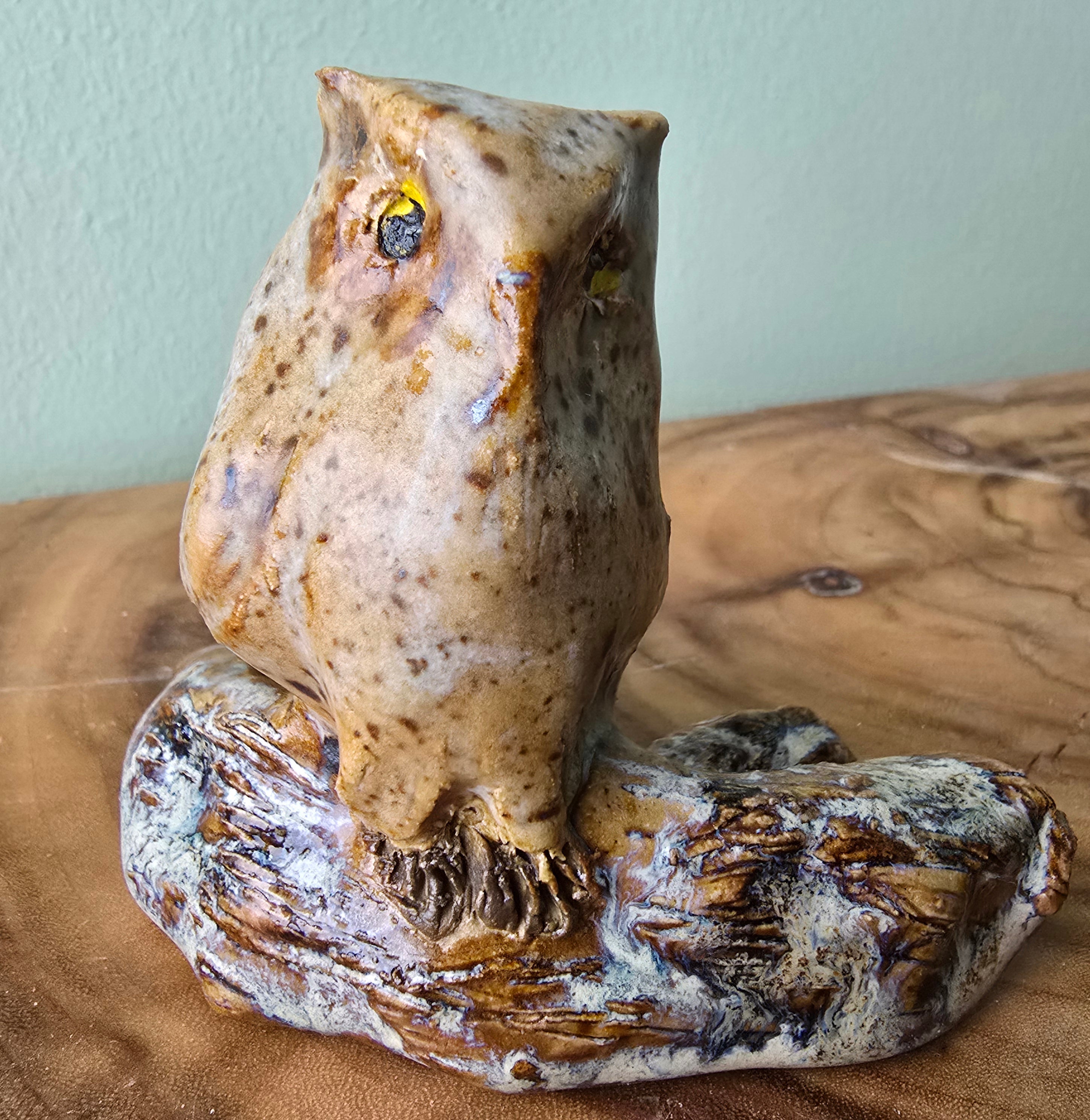 Little Owl sculpture