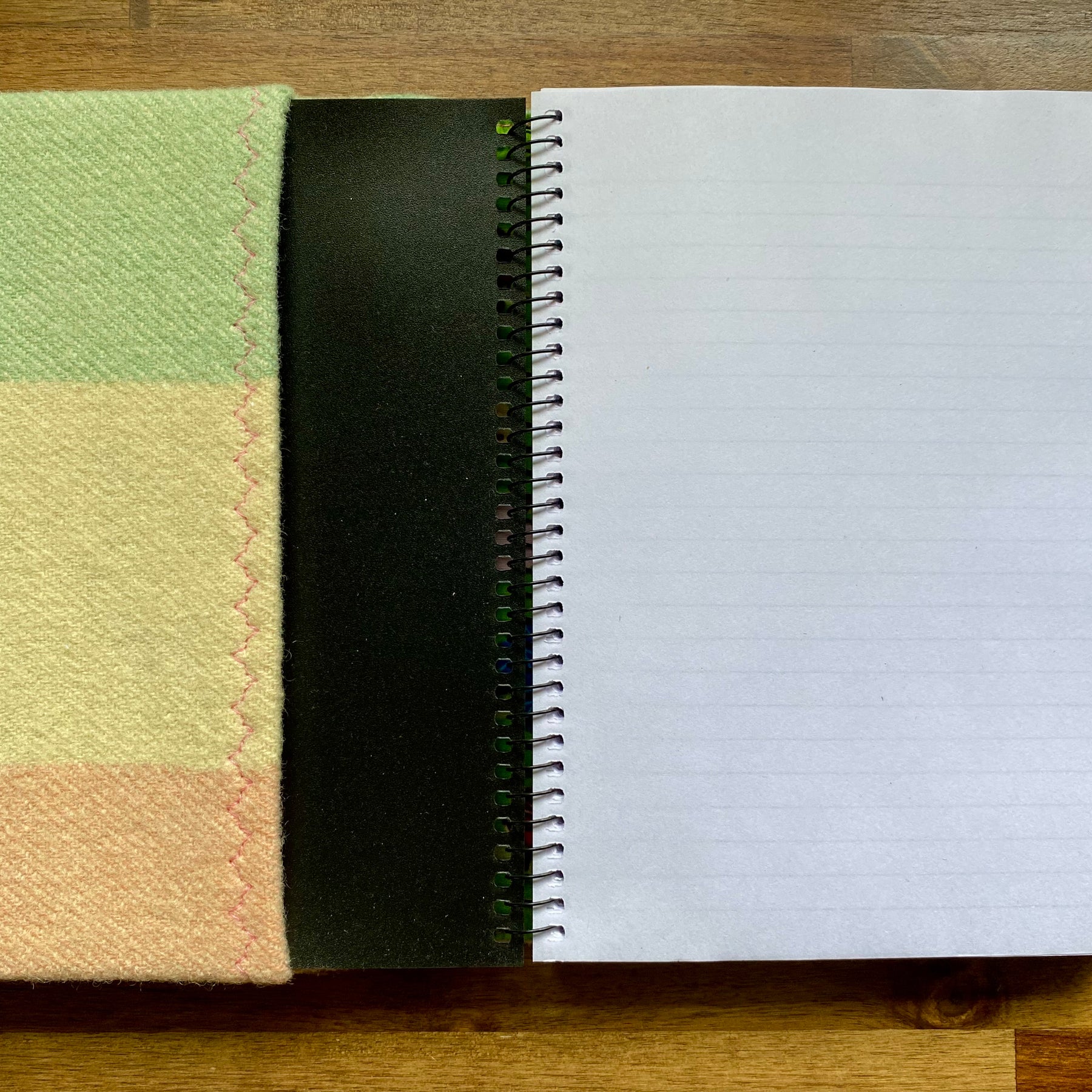 A5 Upcycled Notebook Kombi - Pinks