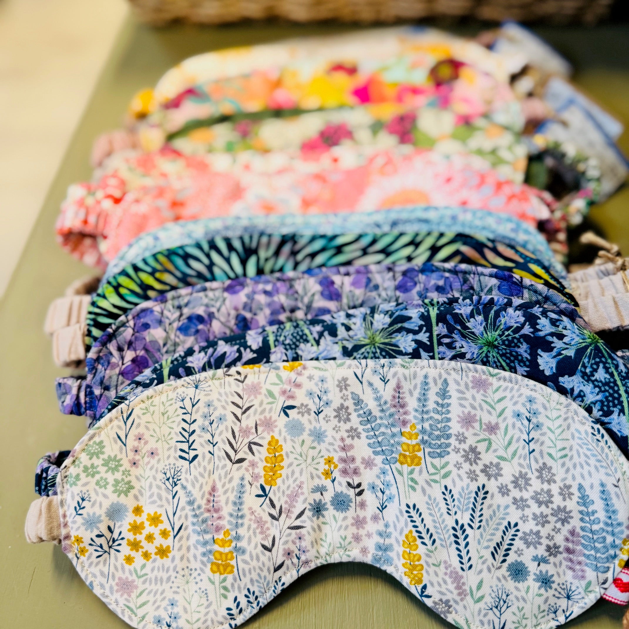 Handmade Eye Masks – Soft Sleep Masks for Rest & Relaxation - Many Colours to pick from