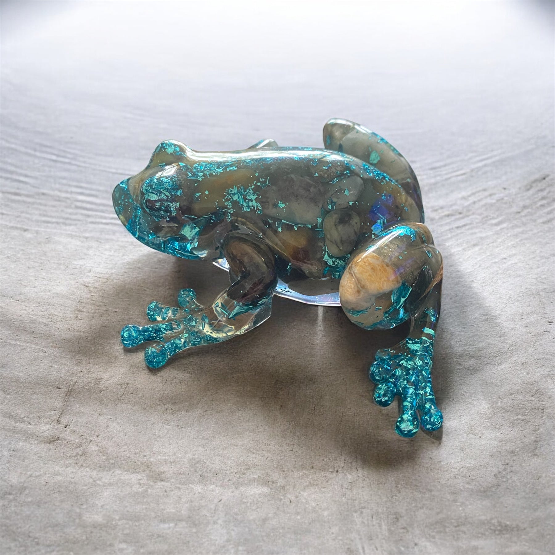 Aqua River Stone Frog