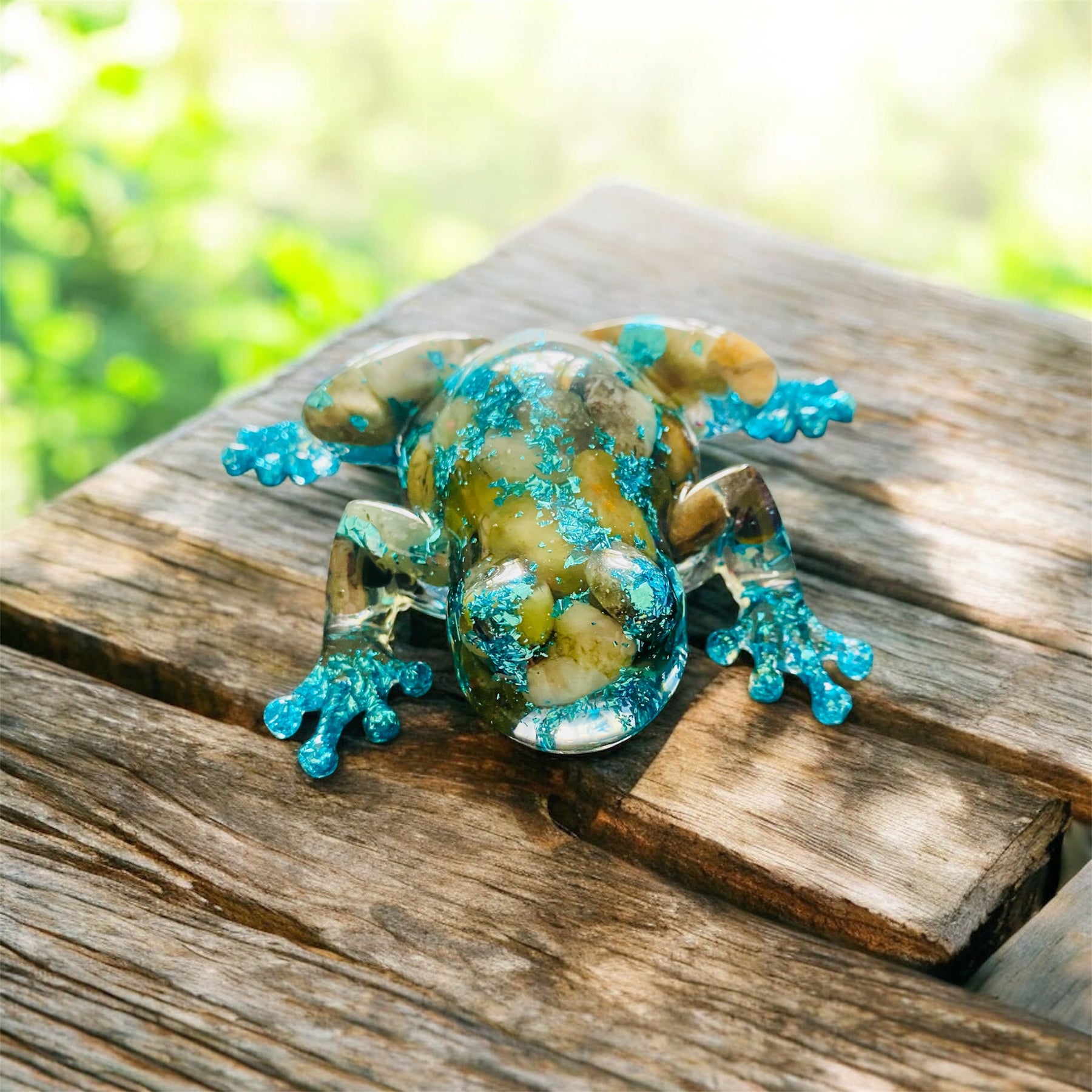 Aqua River Stone Frog