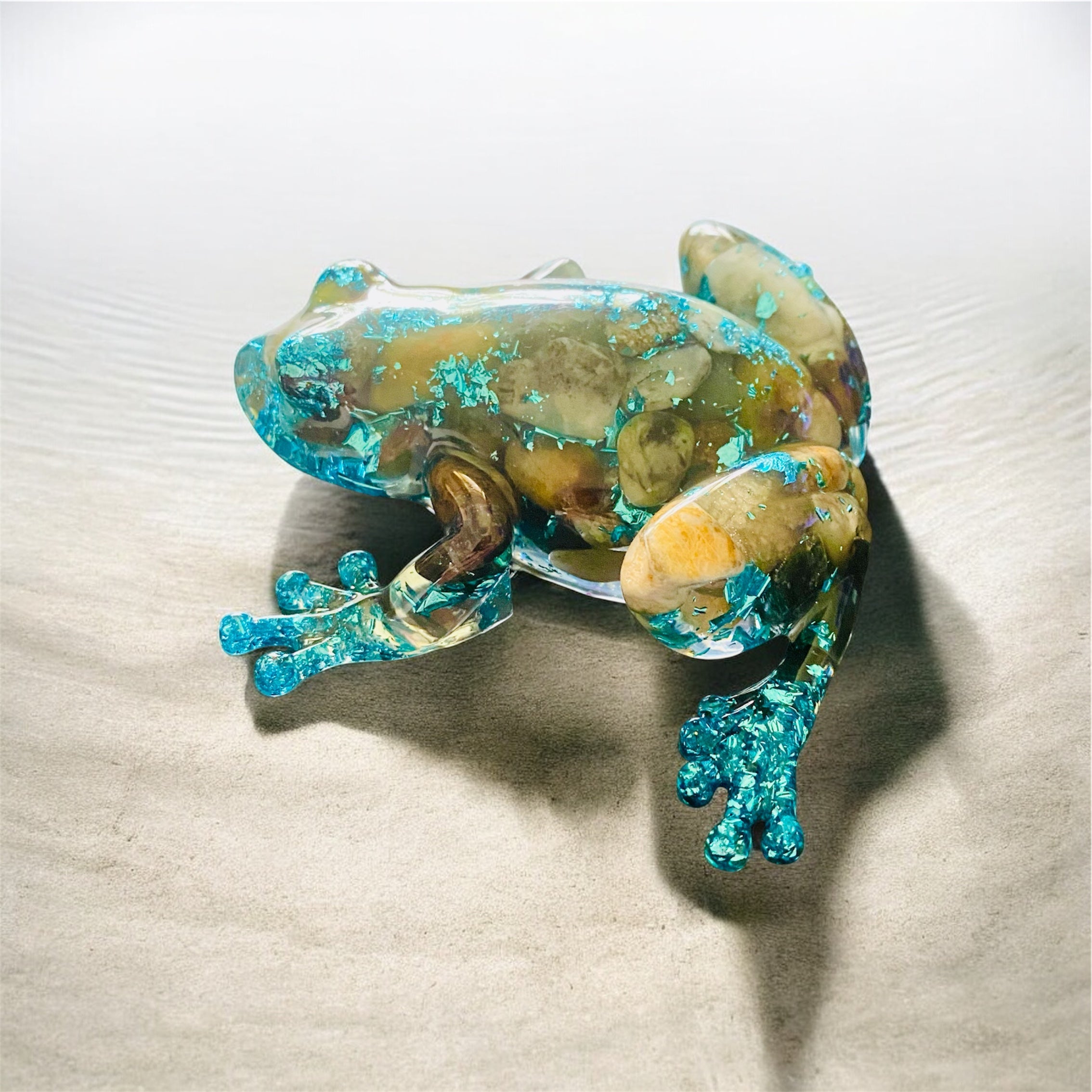 Aqua River Stone Frog