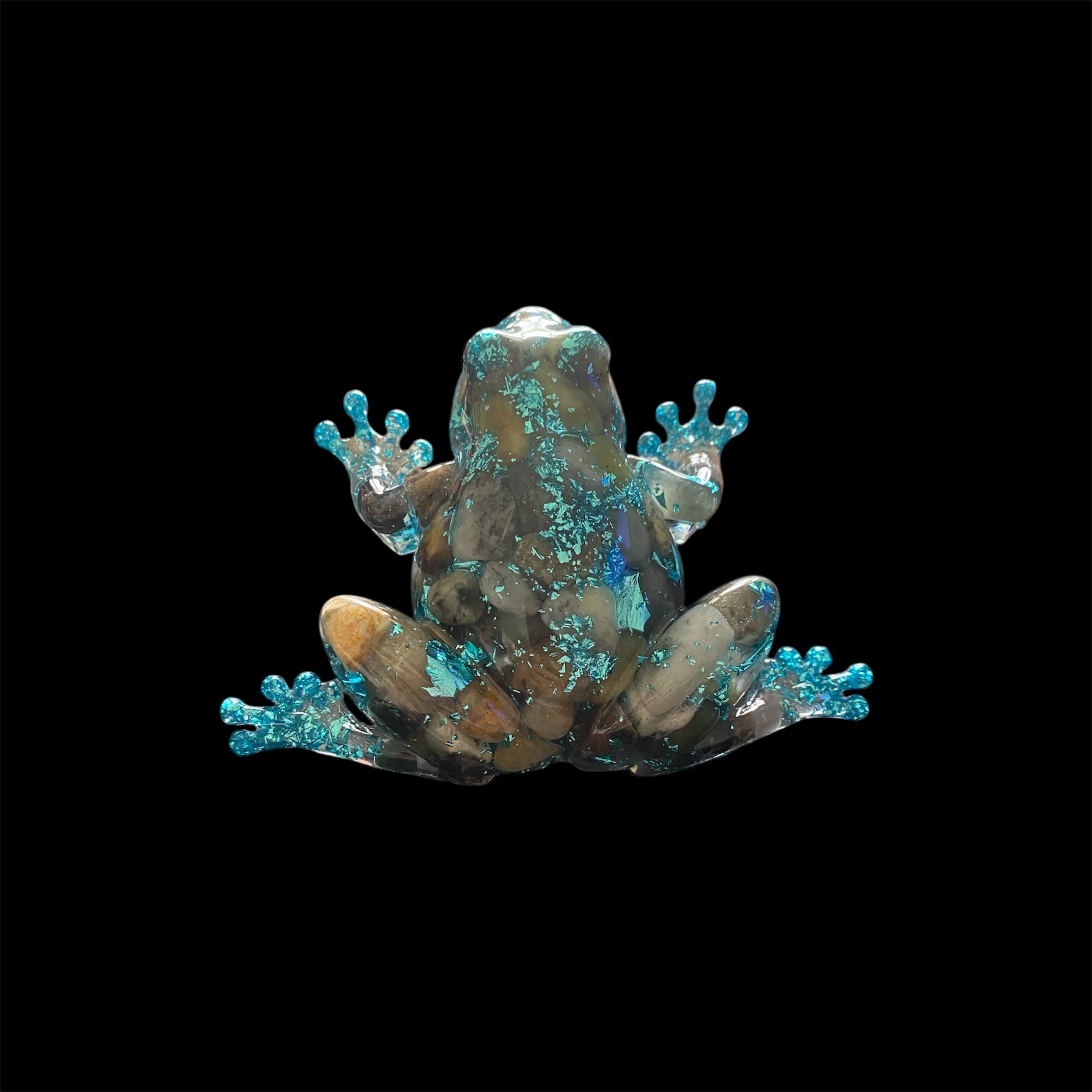 Aqua River Stone Frog