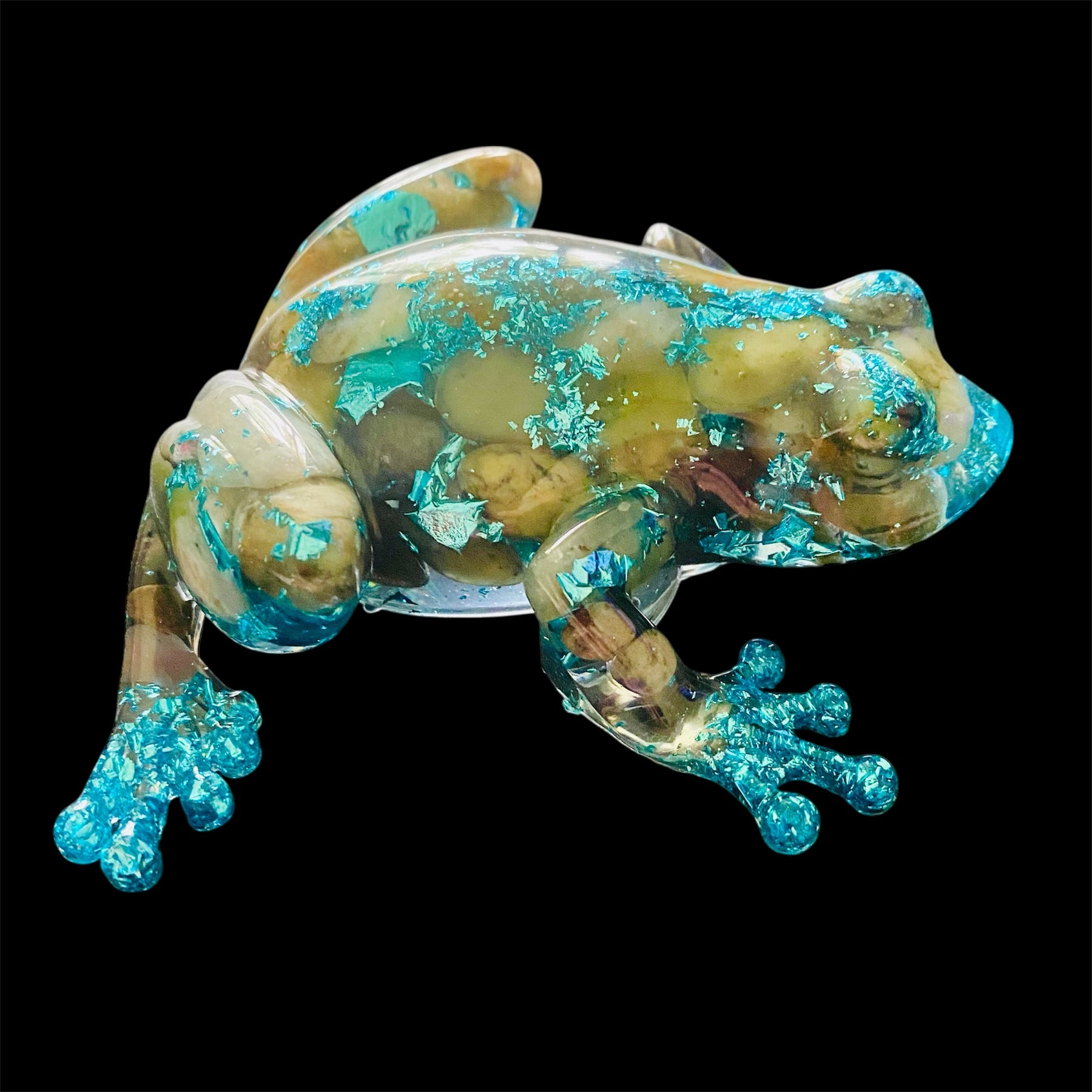 Aqua River Stone Frog