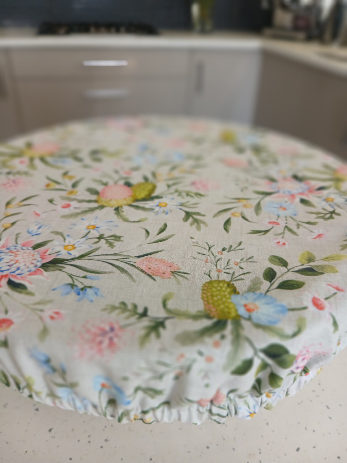 Reversible Reusable Bowl Covers Set of 3 - Alternate fabrics - 2 Looks in 1 - Handmade