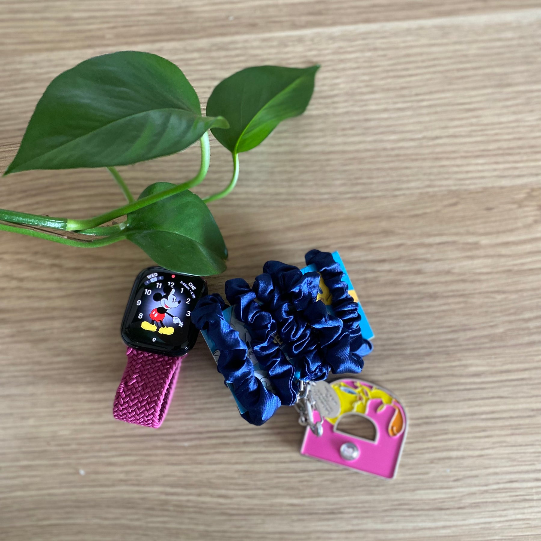 Mini School Satin Scrunchies | Set of 6
