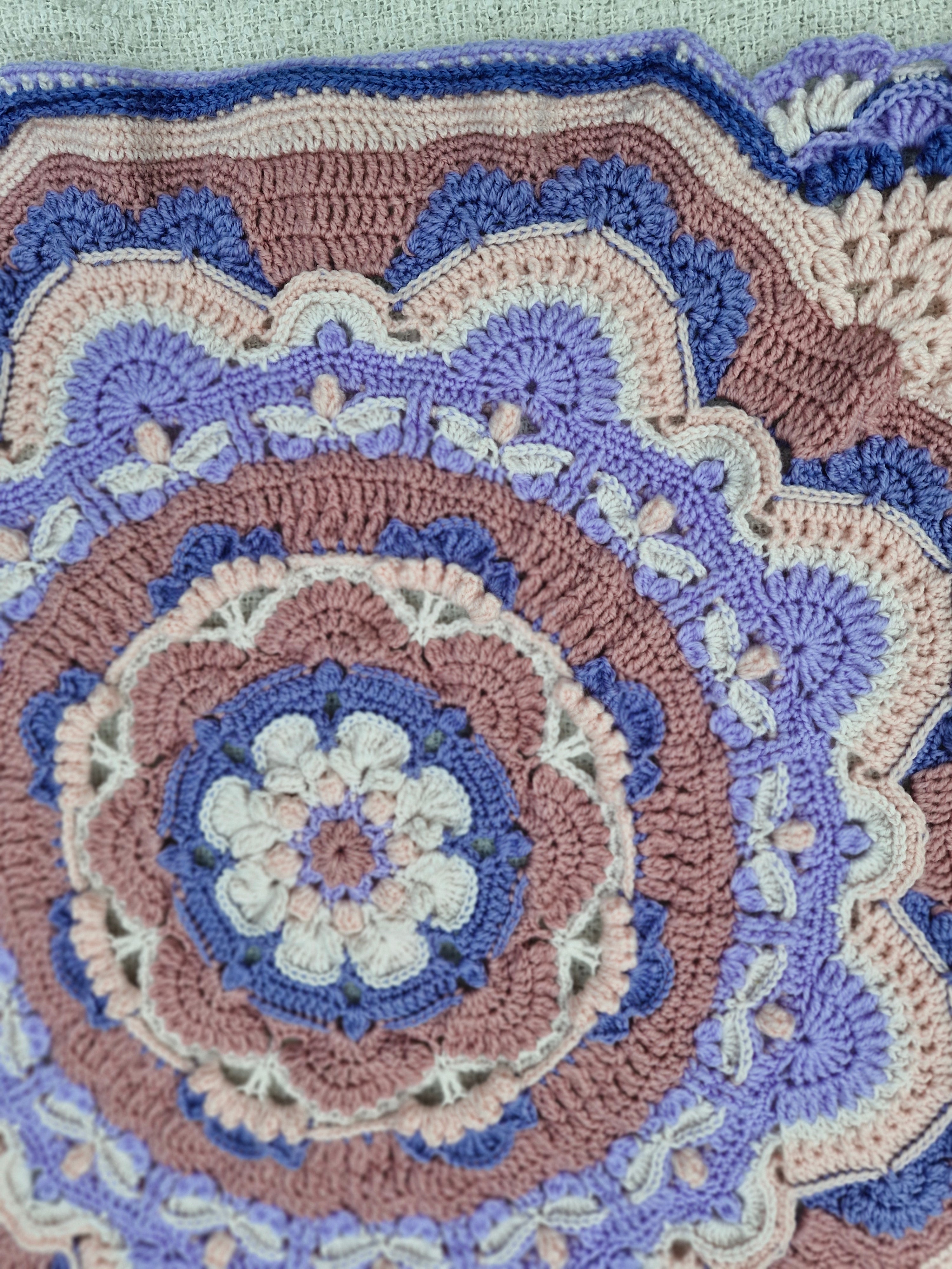Nostalgic Heirloom inspired elegant Handcrafted Baby Blanket