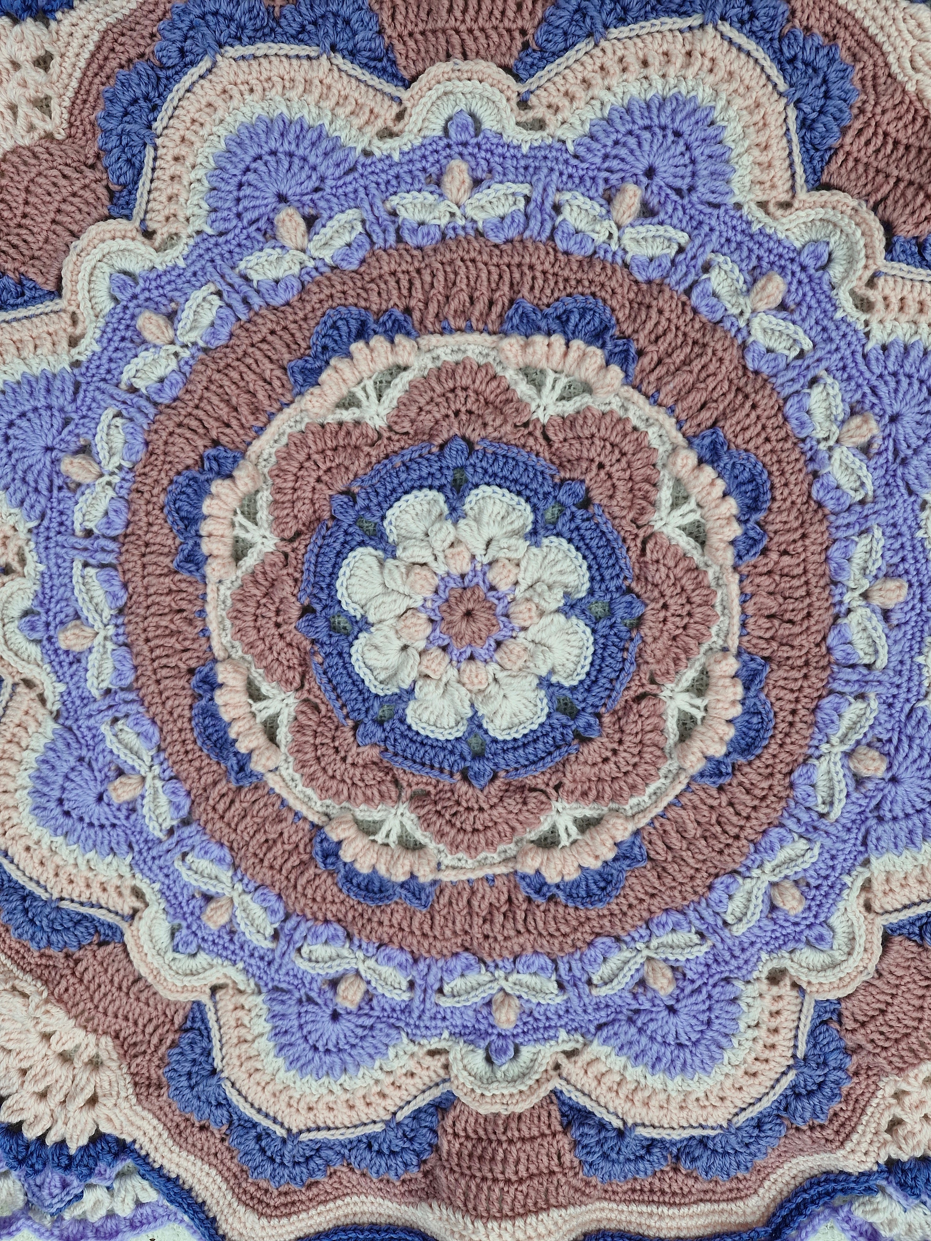 Nostalgic Heirloom inspired elegant Handcrafted Baby Blanket