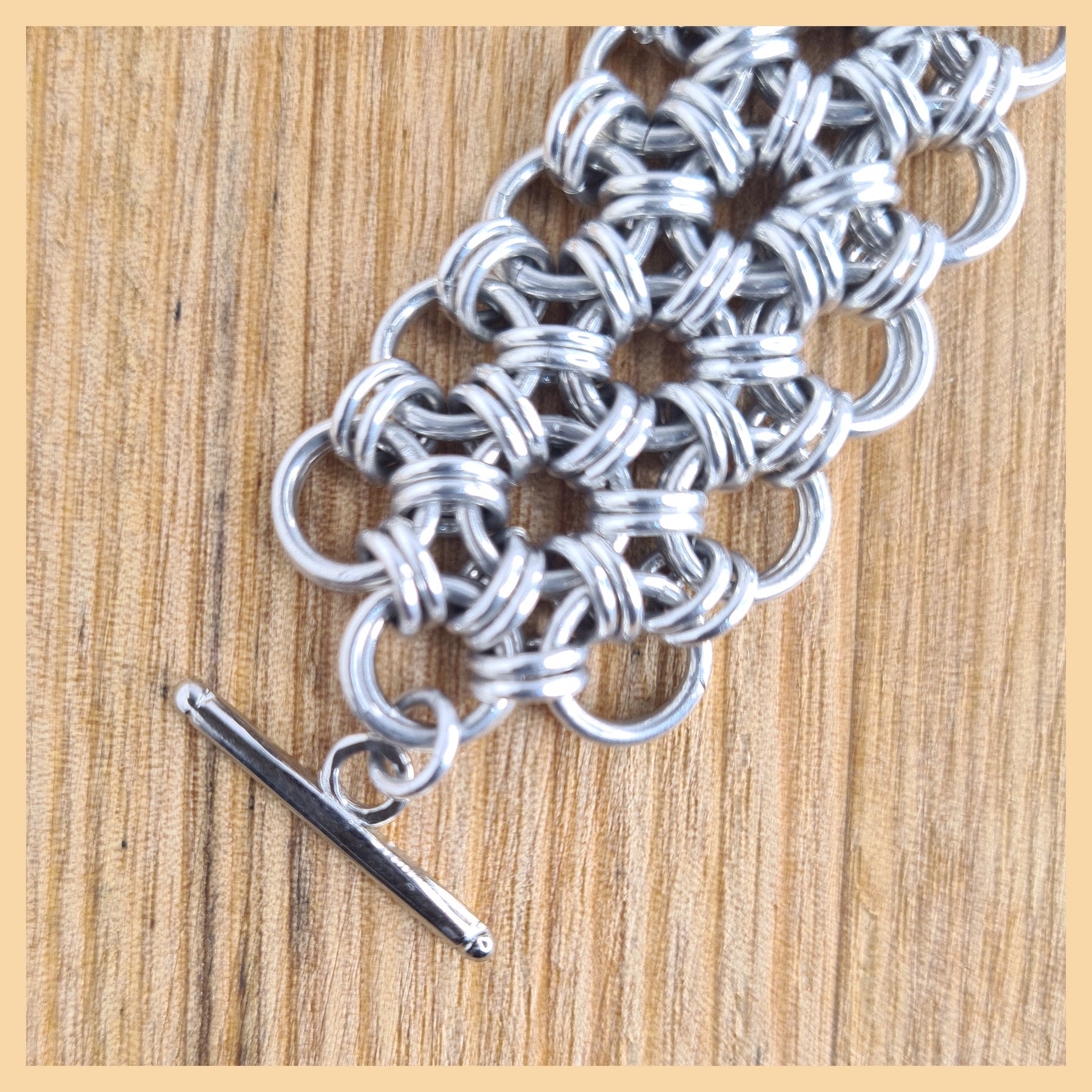 Chainmaille Japanese 12 in 2 Bracelet