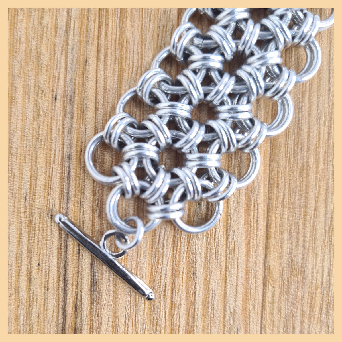 Chainmaille Japanese 12 in 2 Bracelet