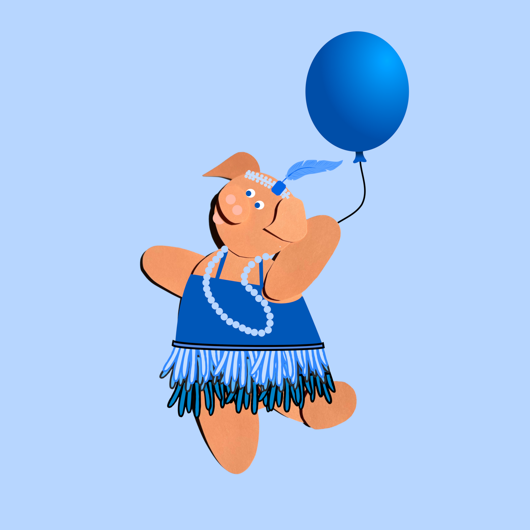 dancing pig
