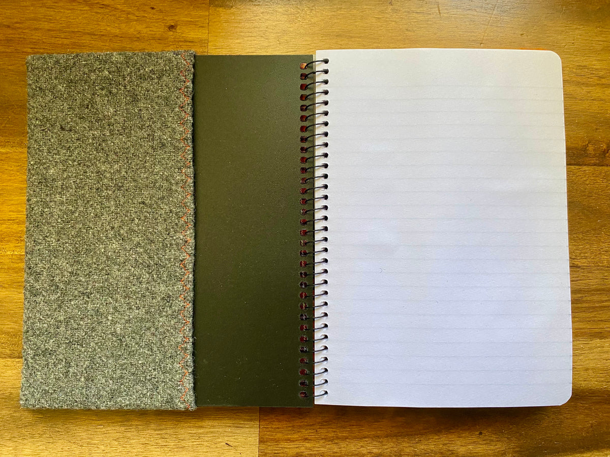 A5 Upcycled Notebook Fox