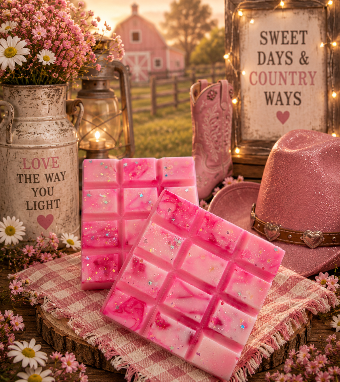 Pink boots & Country roots collection