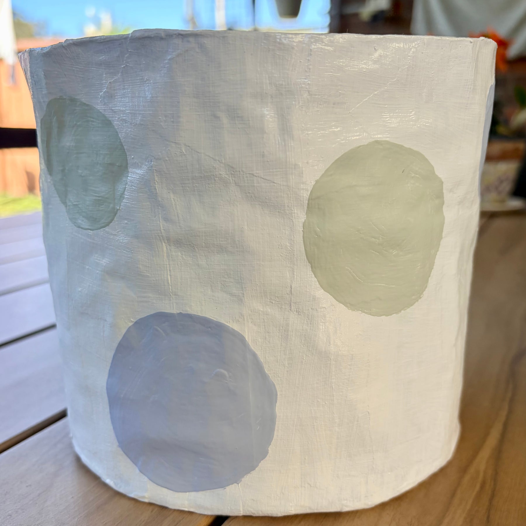 Papier-mâché Plant Pot