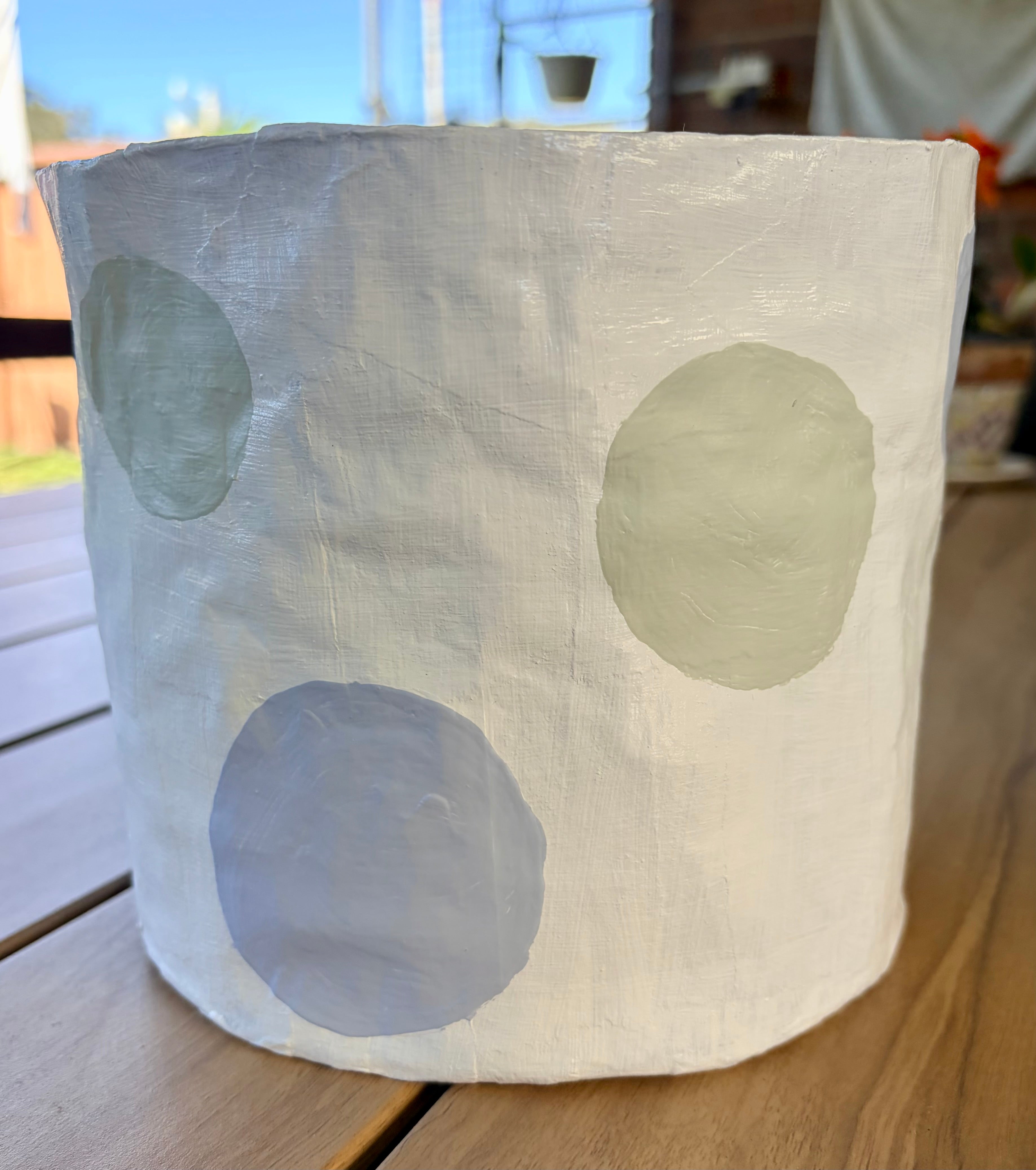Papier-mâché Plant Pot