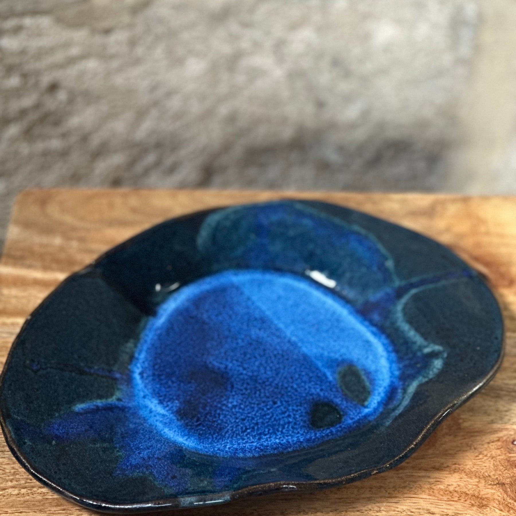 Serving Plate | Handmade Ceramic Platter | Ocean Eyes