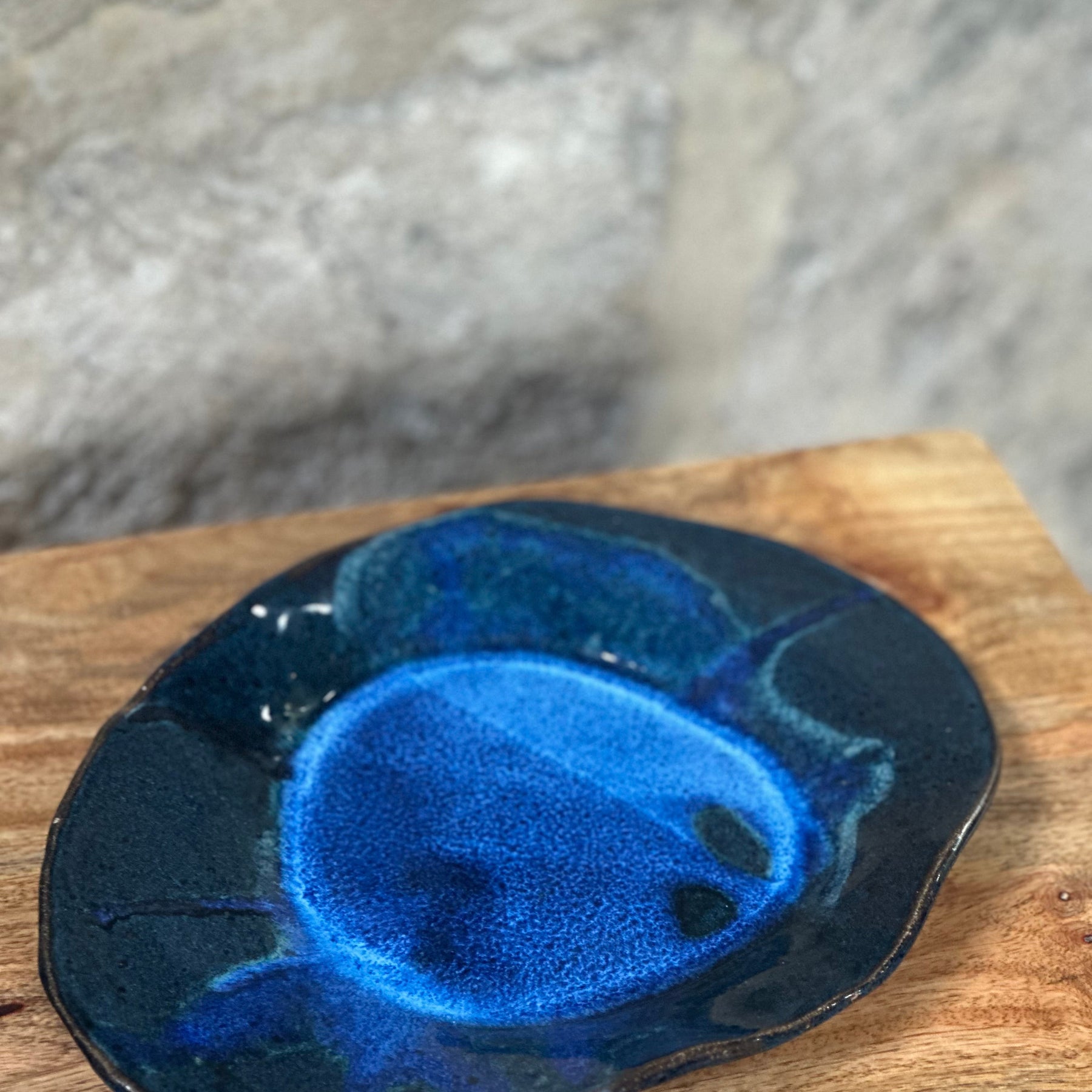 Serving Plate | Handmade Ceramic Platter | Ocean Eyes