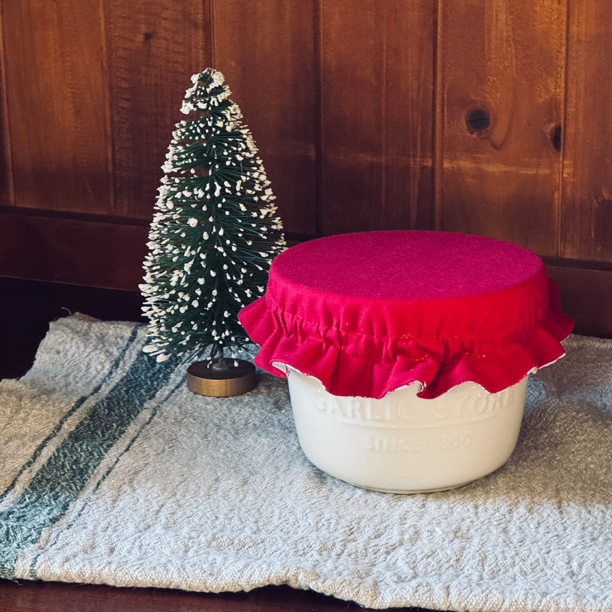 Christmas Jar / Small Bowl Cover