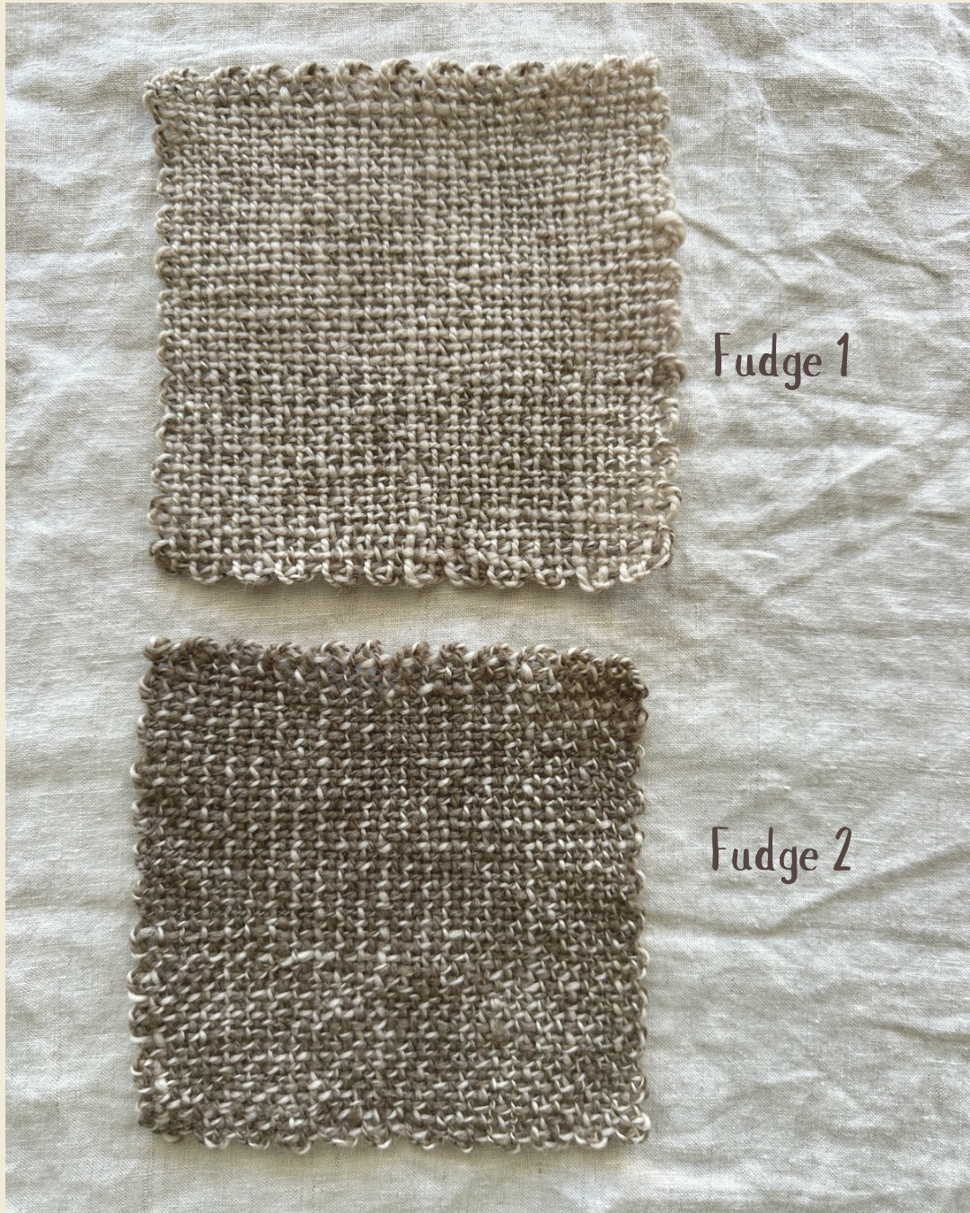 Handspun Natural Fibre Woven Candle Mat