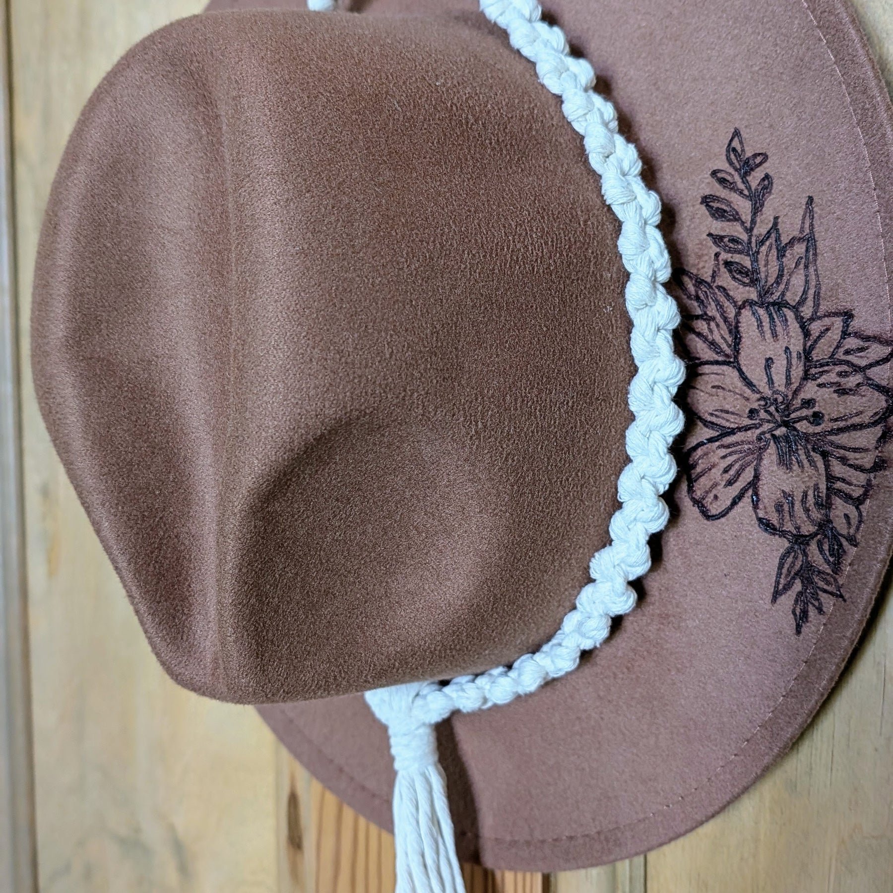 Kemena Single & Double Macrame Hat Hanger