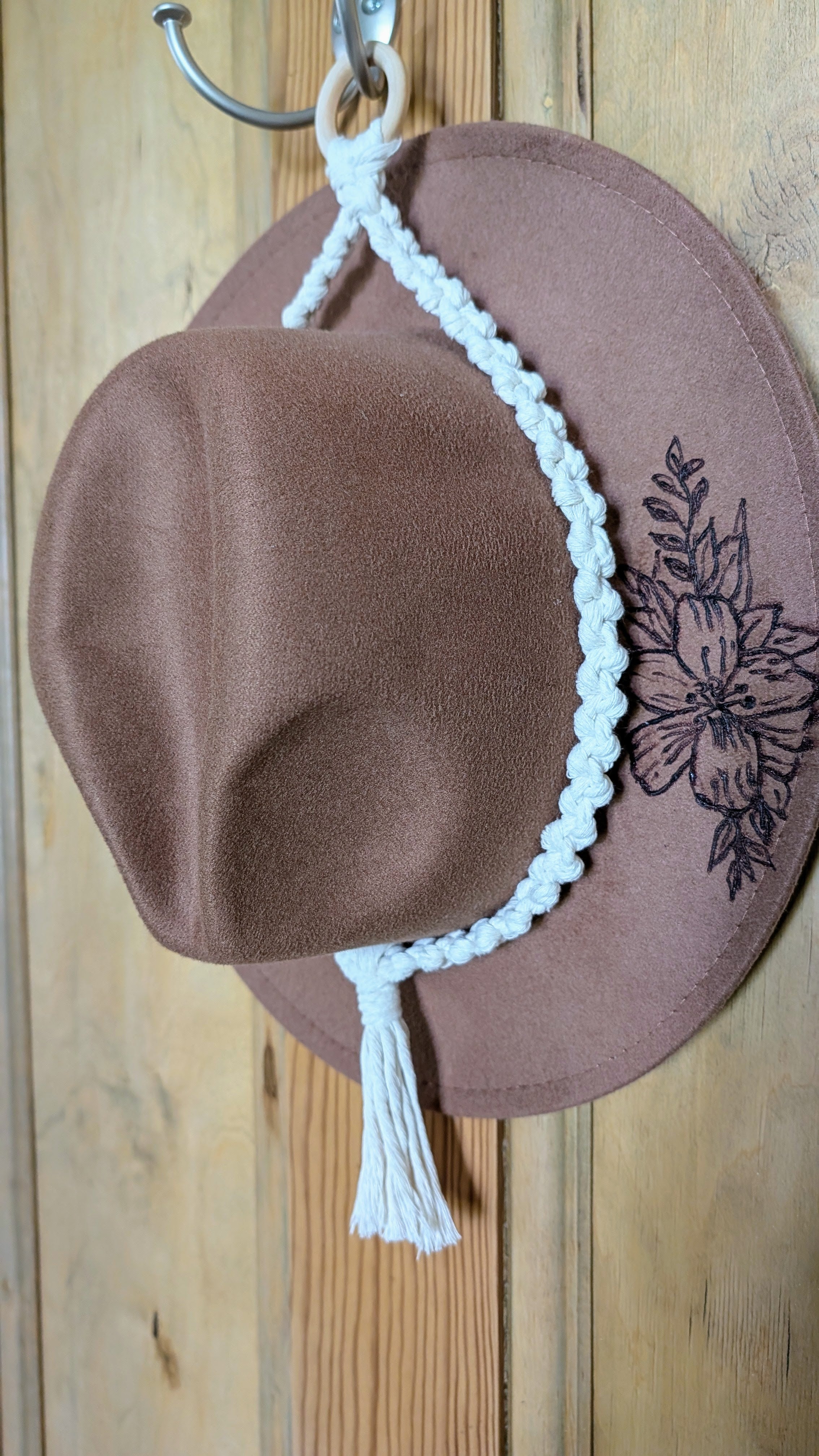 Kemena Single & Double Macrame Hat Hanger