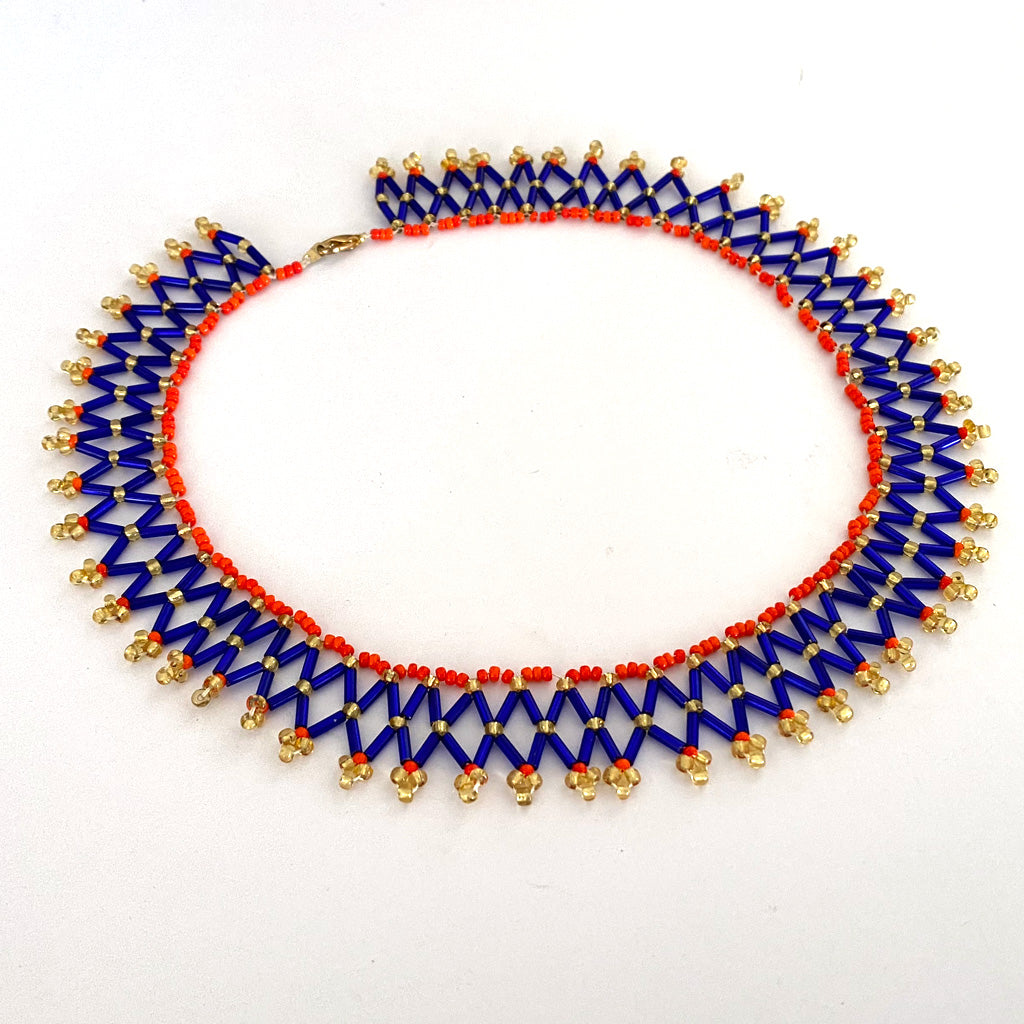Necklace Egyptian Beaded