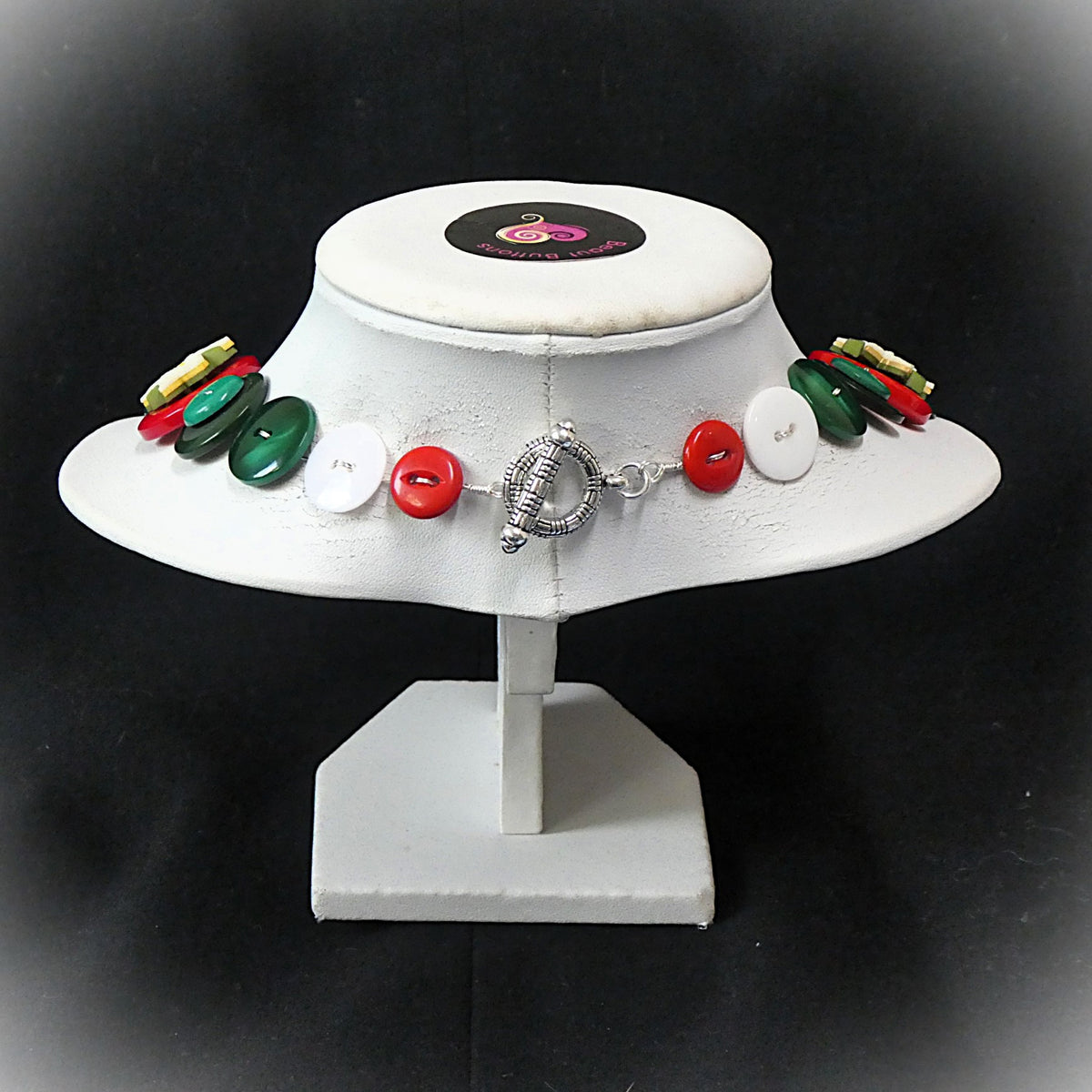 Christmas necklace - Santa and Friends