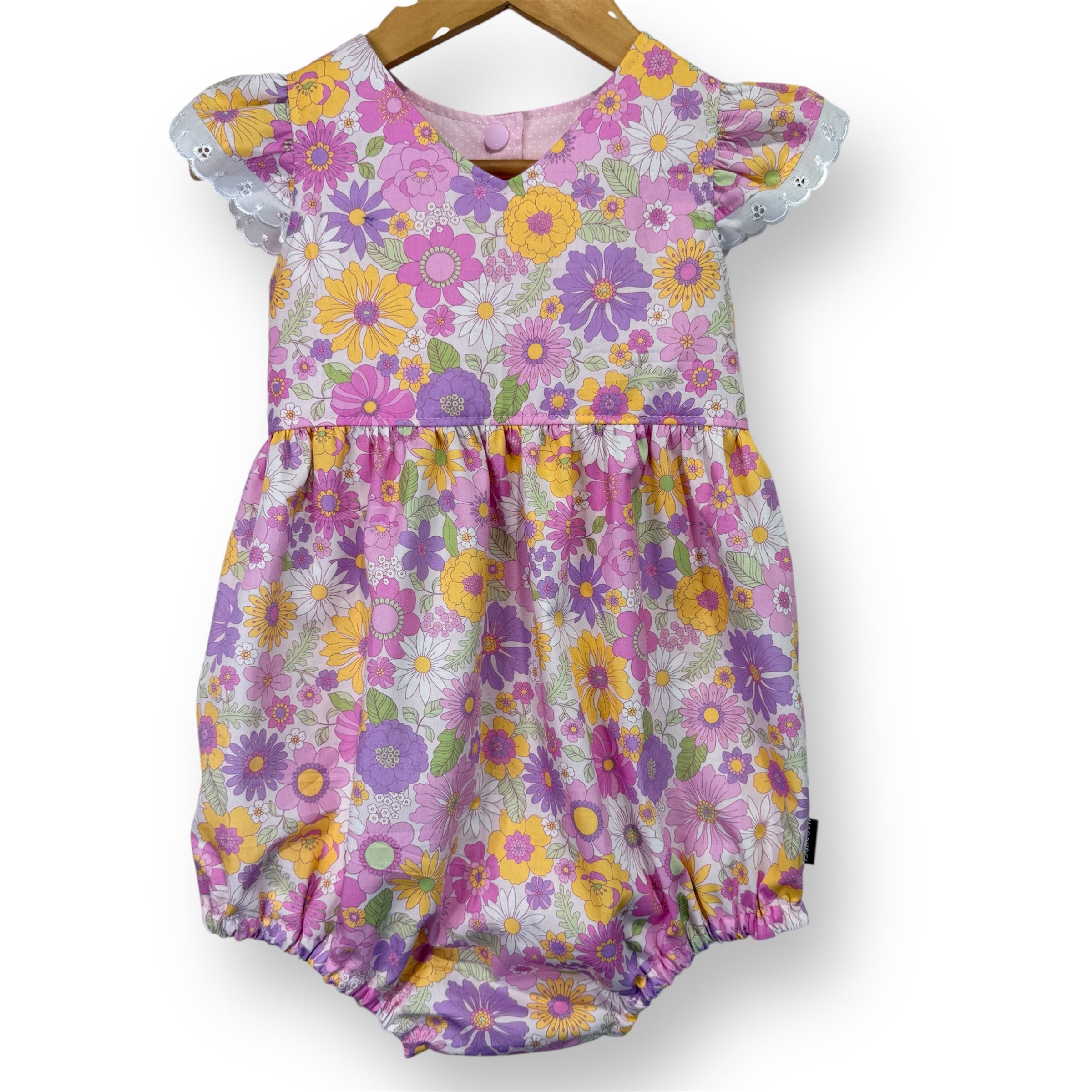SIZE 2 - Tea Party Rompers - MIXED PRINTS
