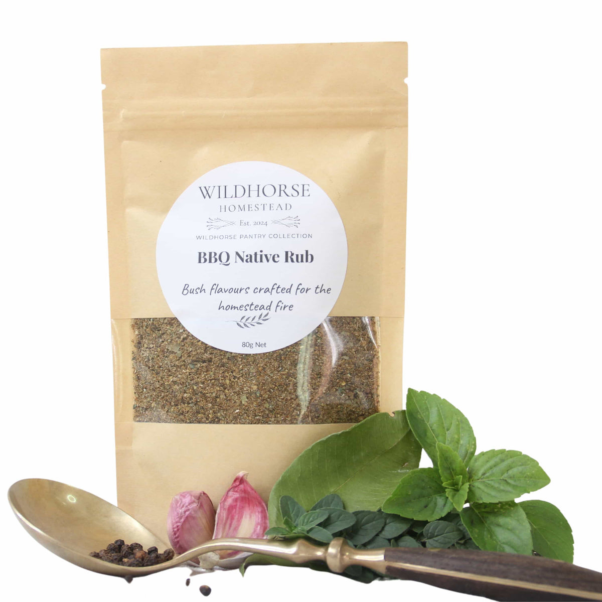 Wildhorse Homestead BBQ Native Rub – 80g