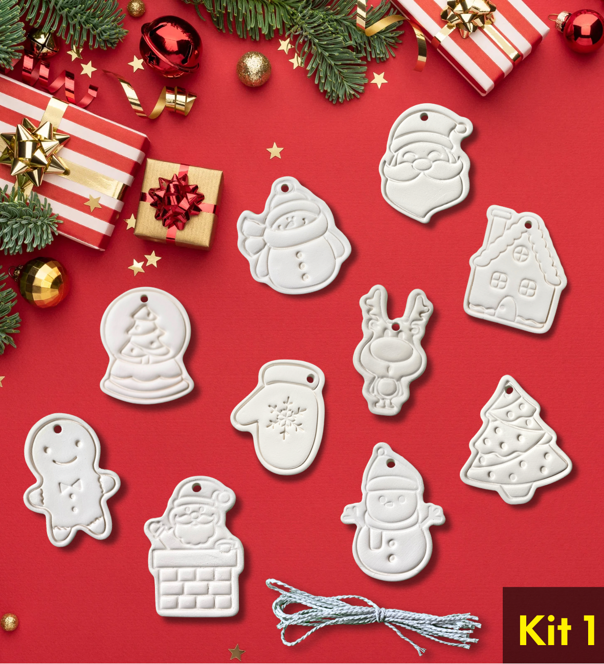Christmas Ceramic Decorations Paint Your Own