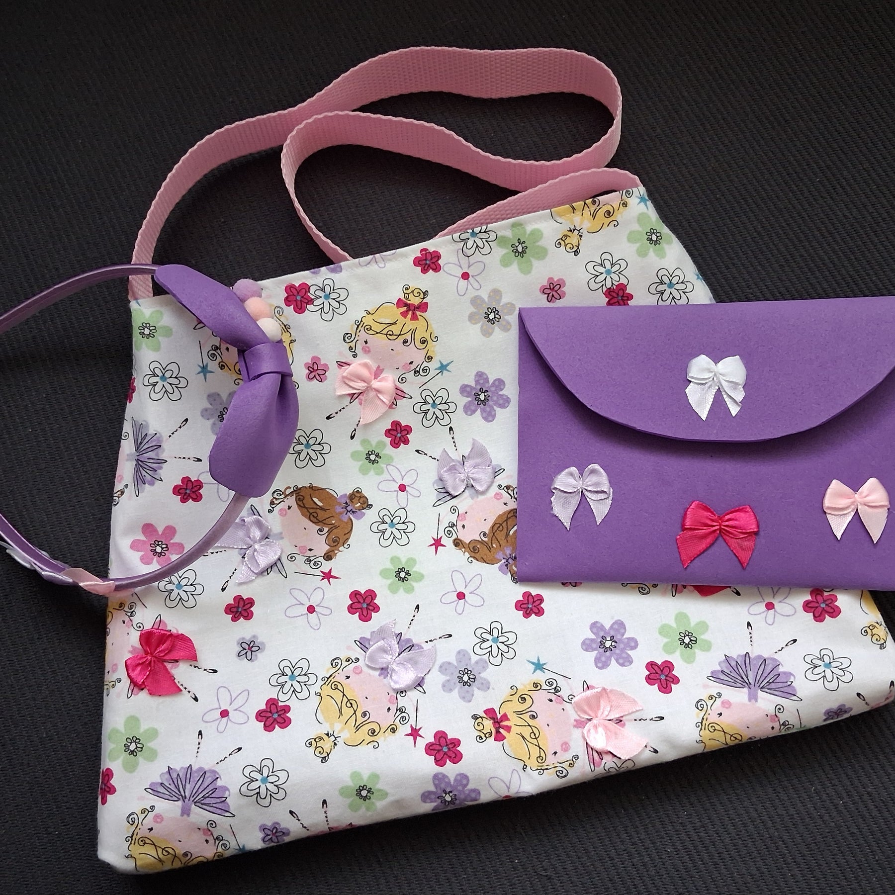 Children's Handbag, Purse & Headband