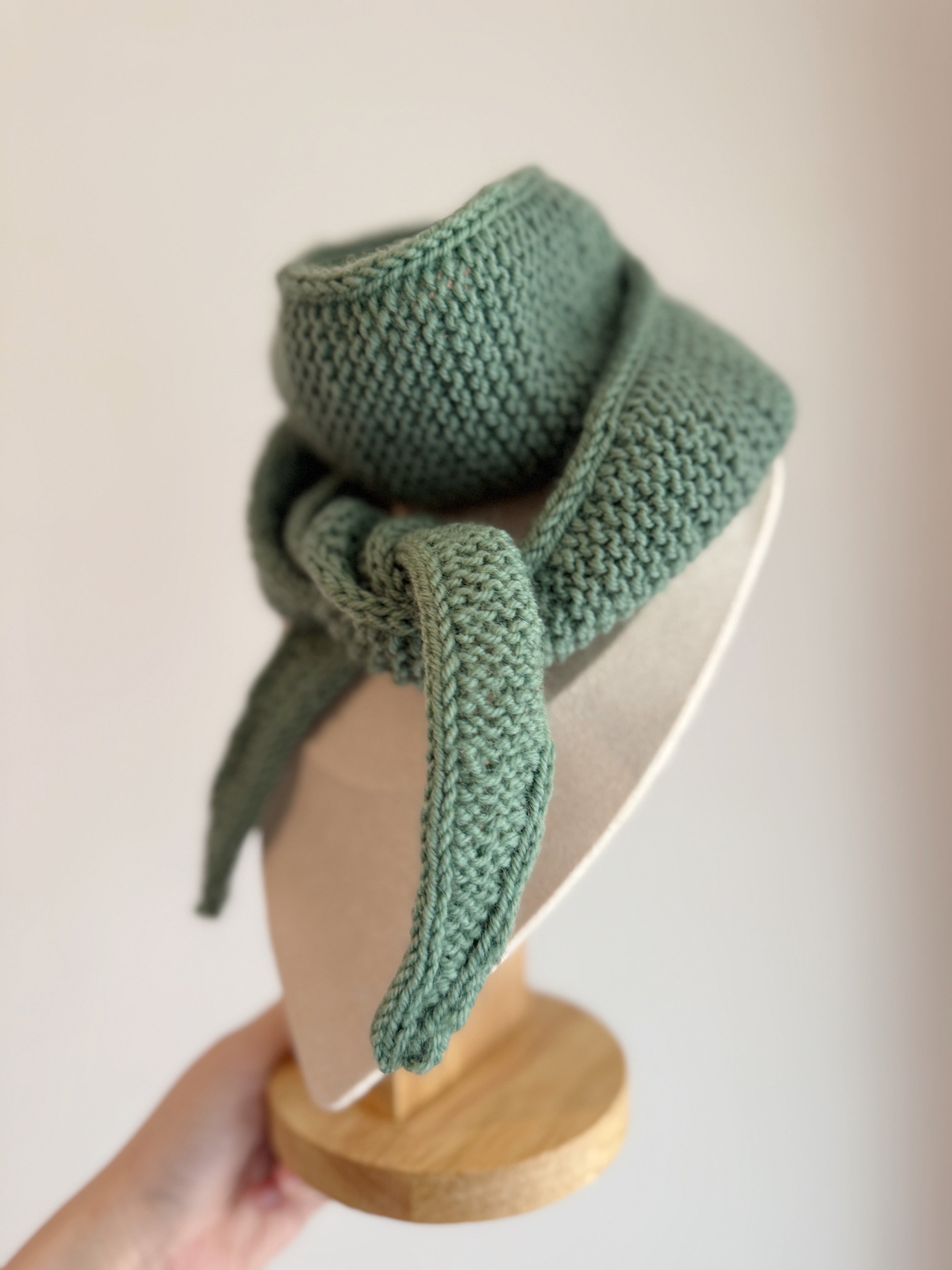 Sophie scarf in sage green