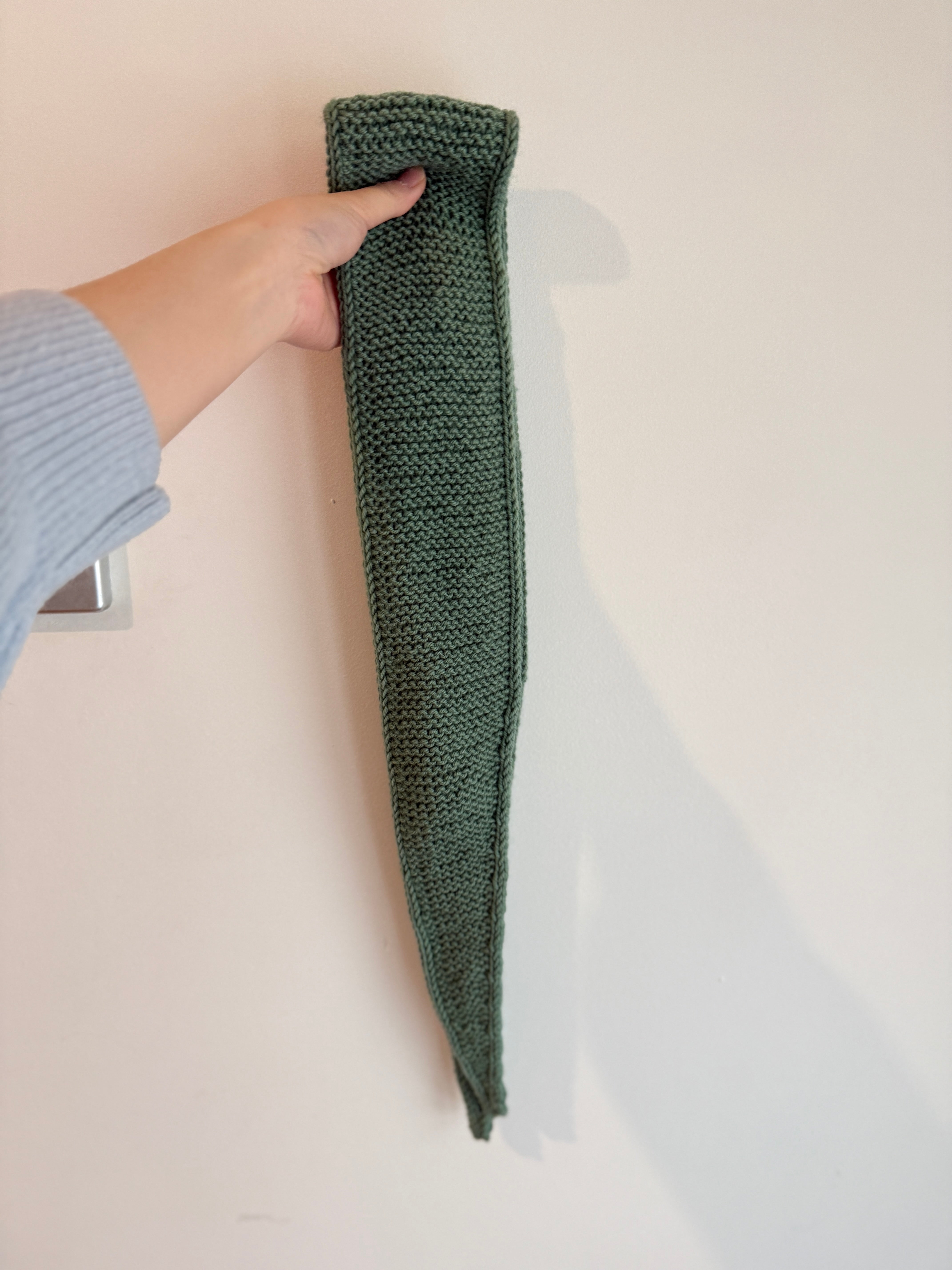 Sophie scarf in sage green