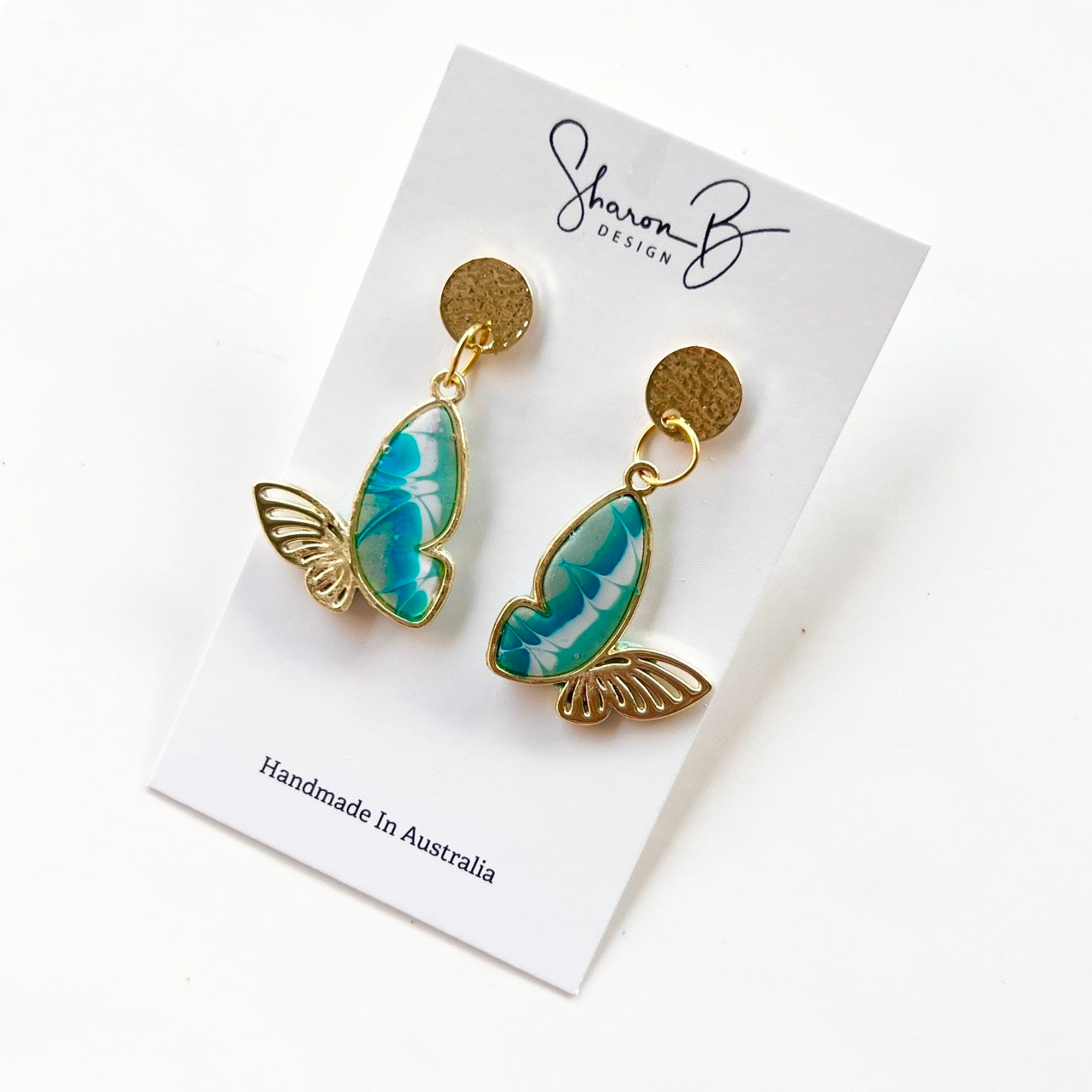 Earrings~Polymer Clay ~ Resin ~ Bezel ~ Dangles