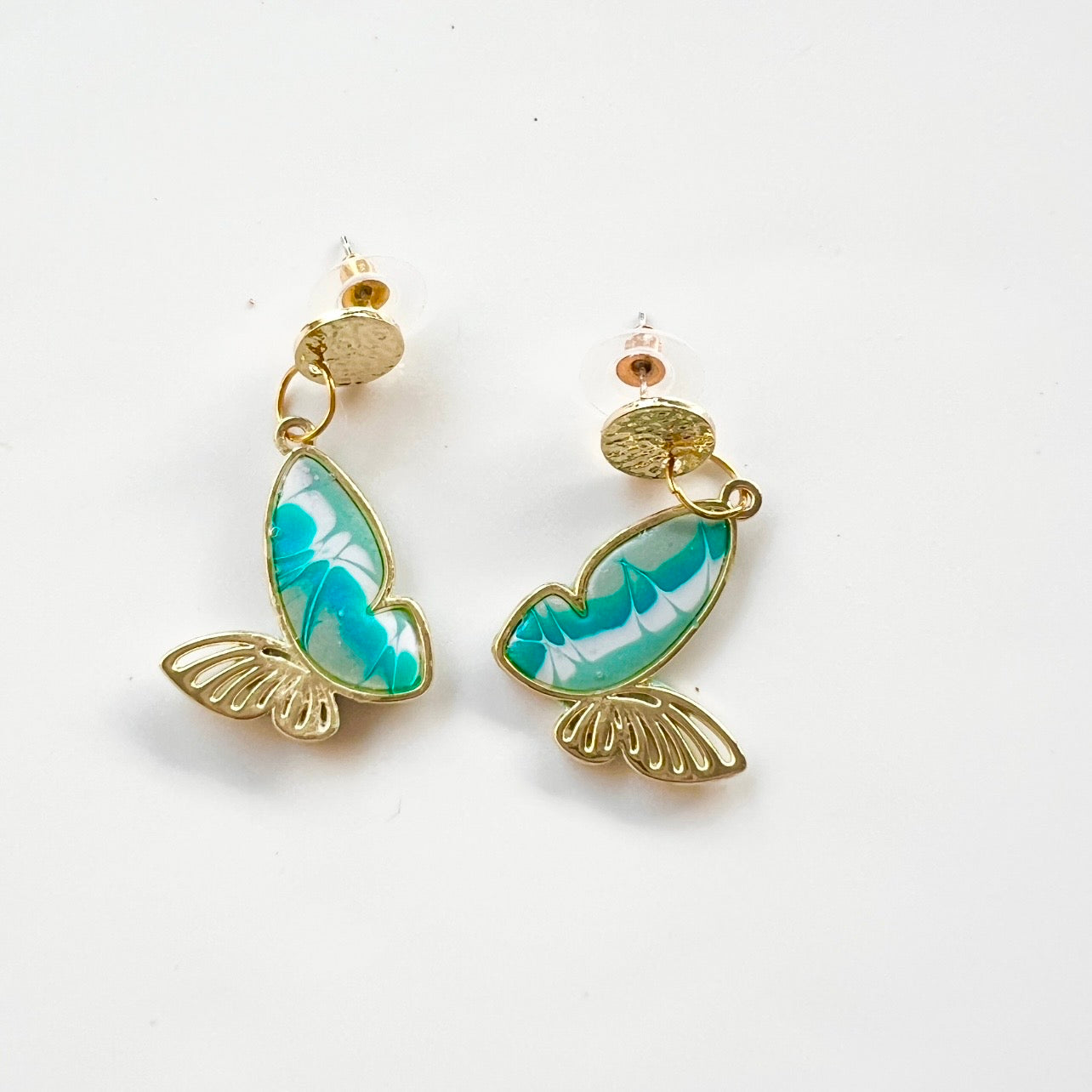 Earrings~Polymer Clay ~ Resin ~ Bezel ~ Dangles