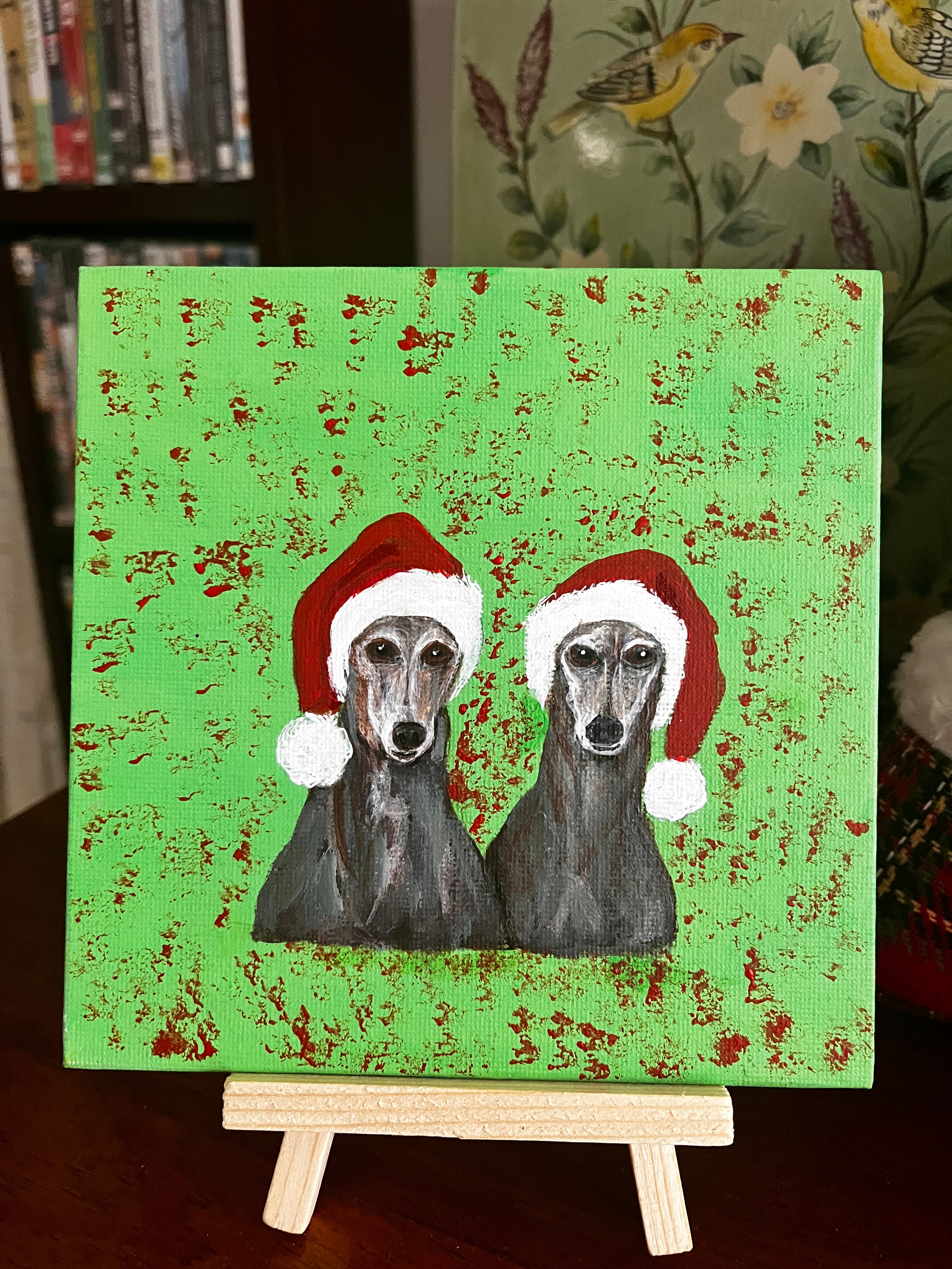 Pets in Christmas Hats