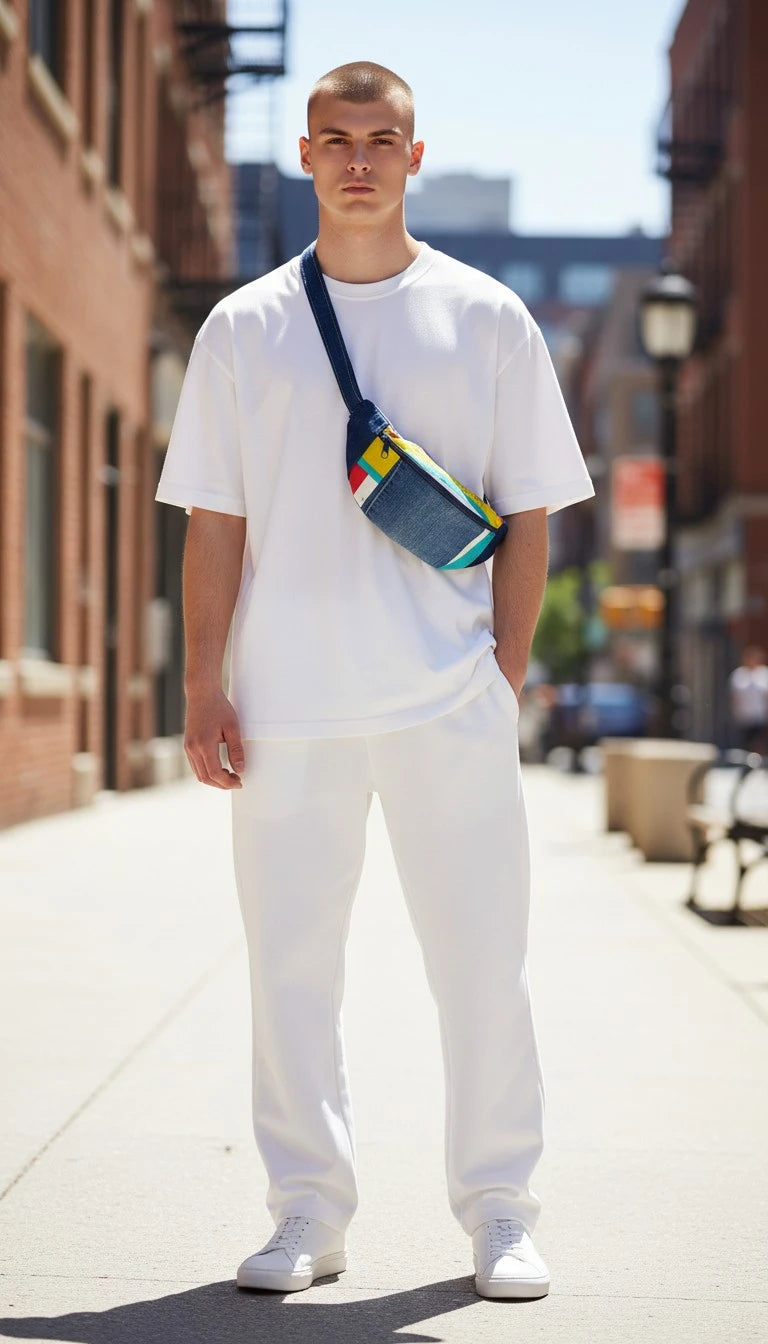 Unisex Crossbody Bag or Waist Bag - Medium