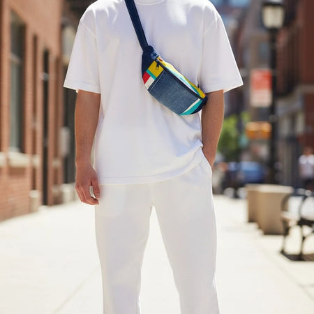 Unisex Crossbody Bag or Waist Bag - Medium
