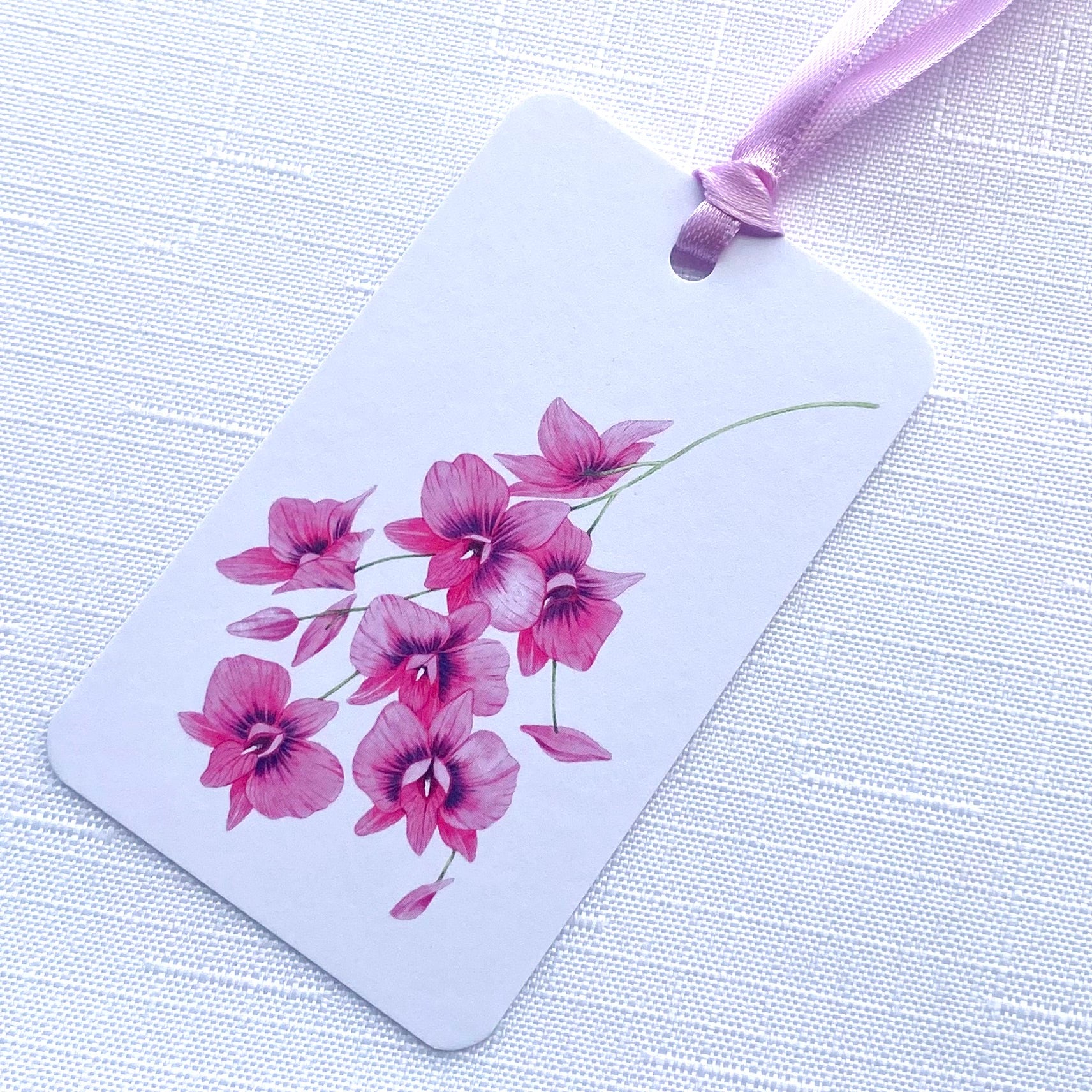 Gift Tags with Satin Ribbon