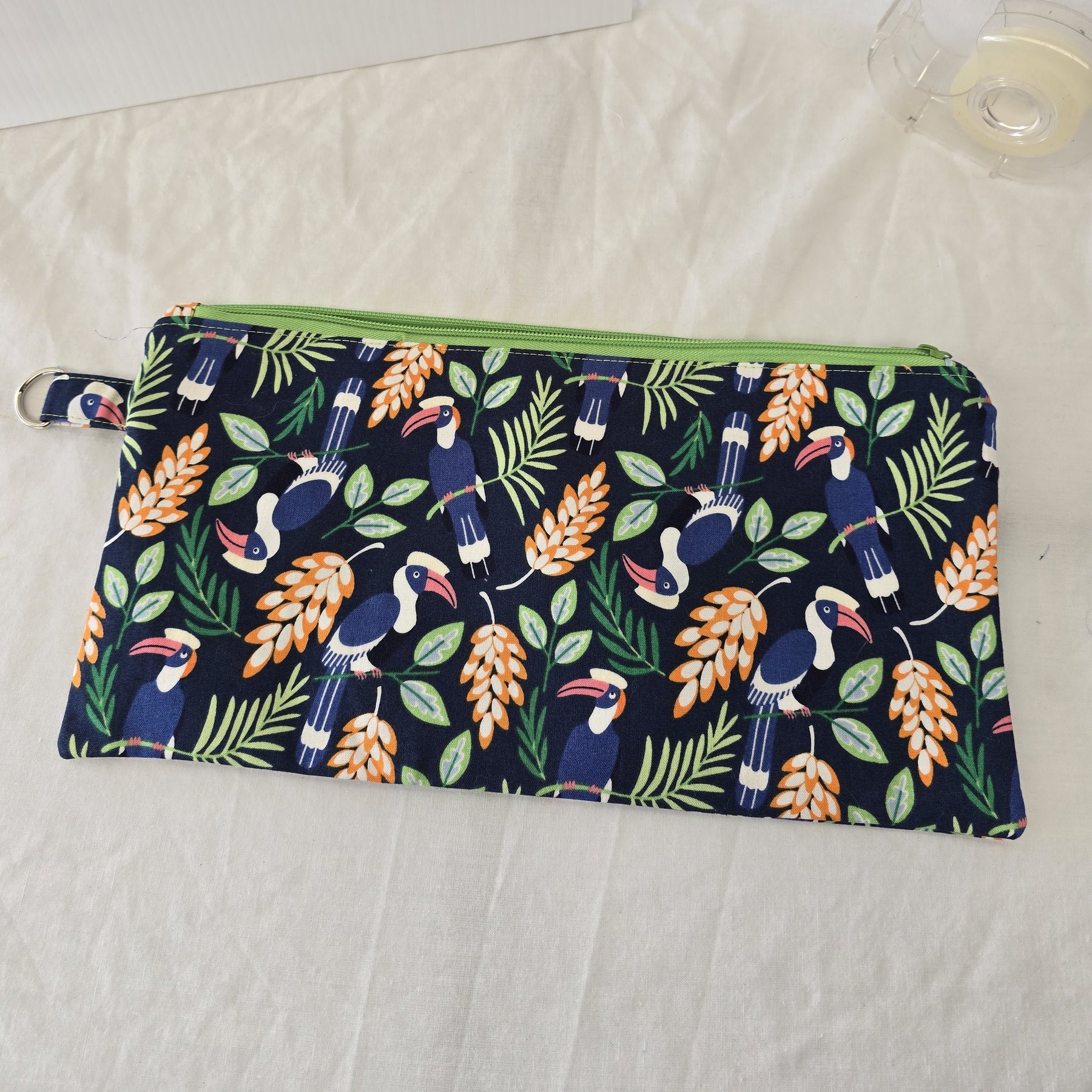 Handmade | Jungle Themed | Double Zippered | Pencil Case